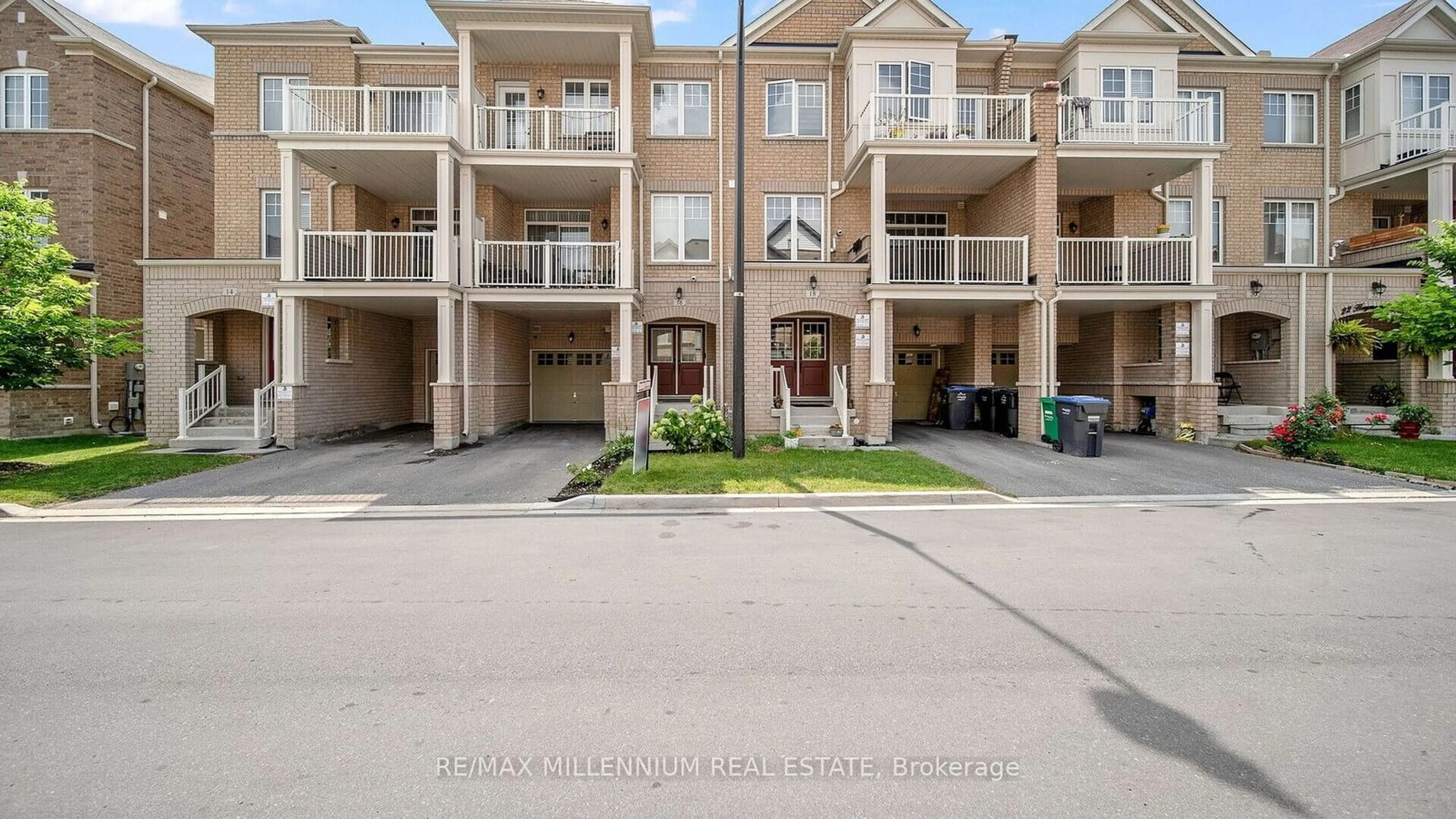 A pic from exterior of the house or condo for 16 Haymarket Dr, Brampton Ontario L7A 5C3