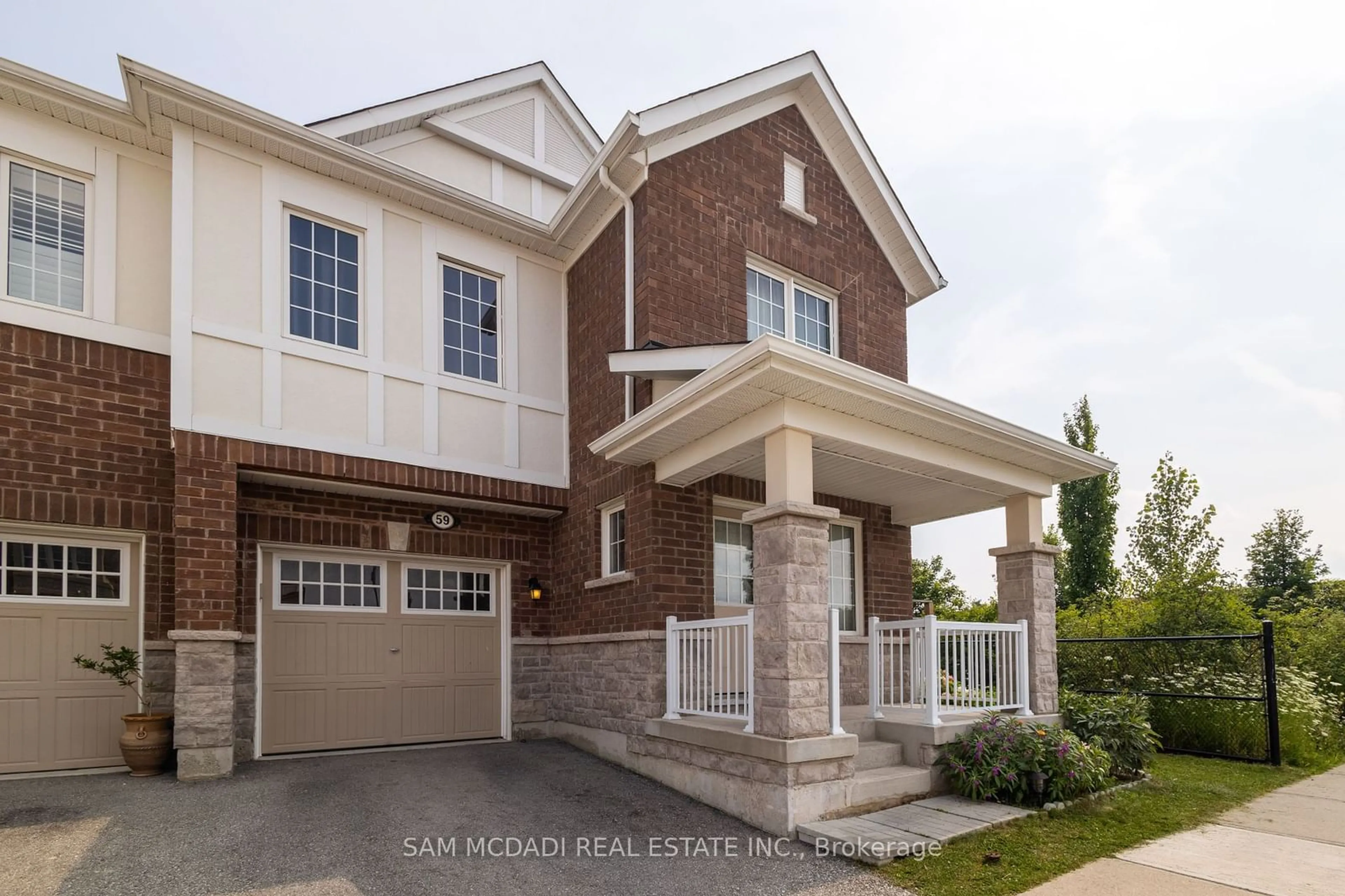 Home with brick exterior material for 59 Suitor Crt, Milton Ontario L9T 8S1