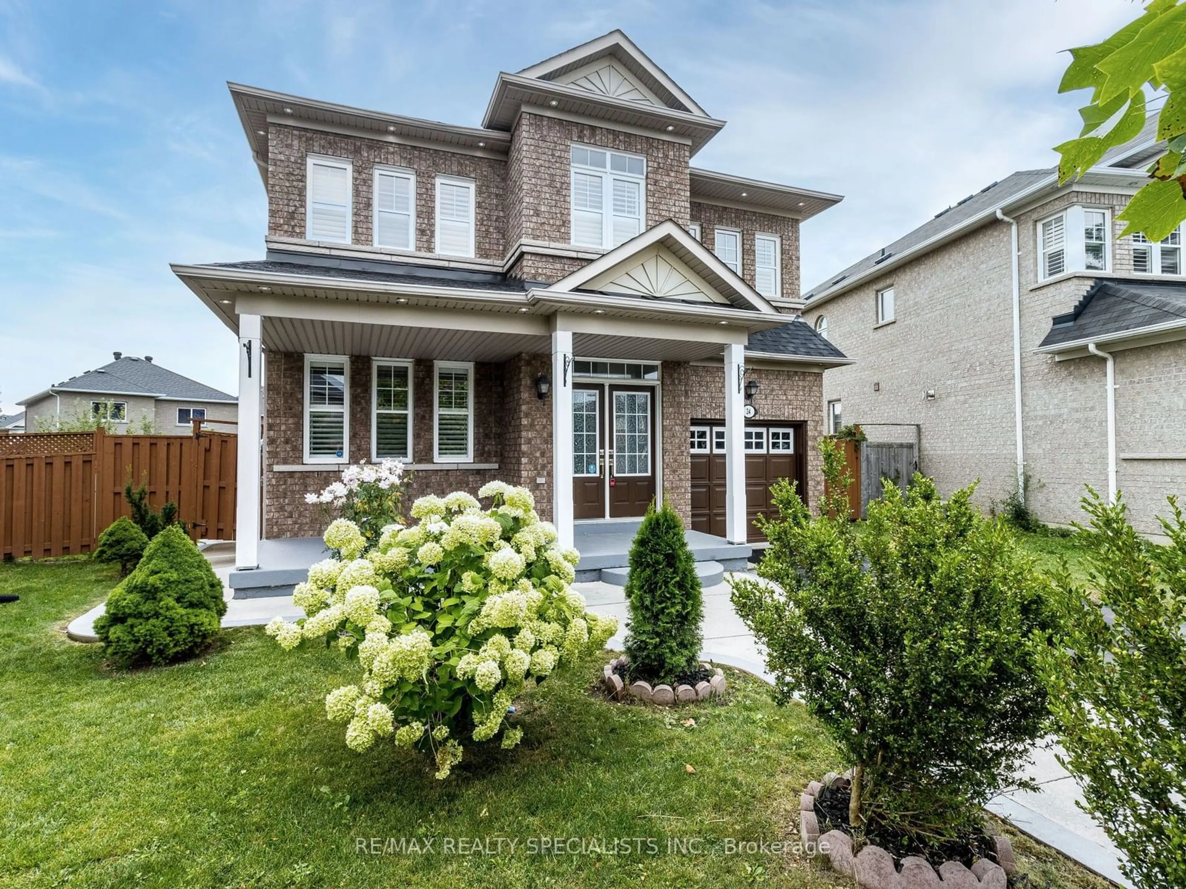 Home with brick exterior material for 24 Seahorse Ave, Brampton Ontario L6V 4N7