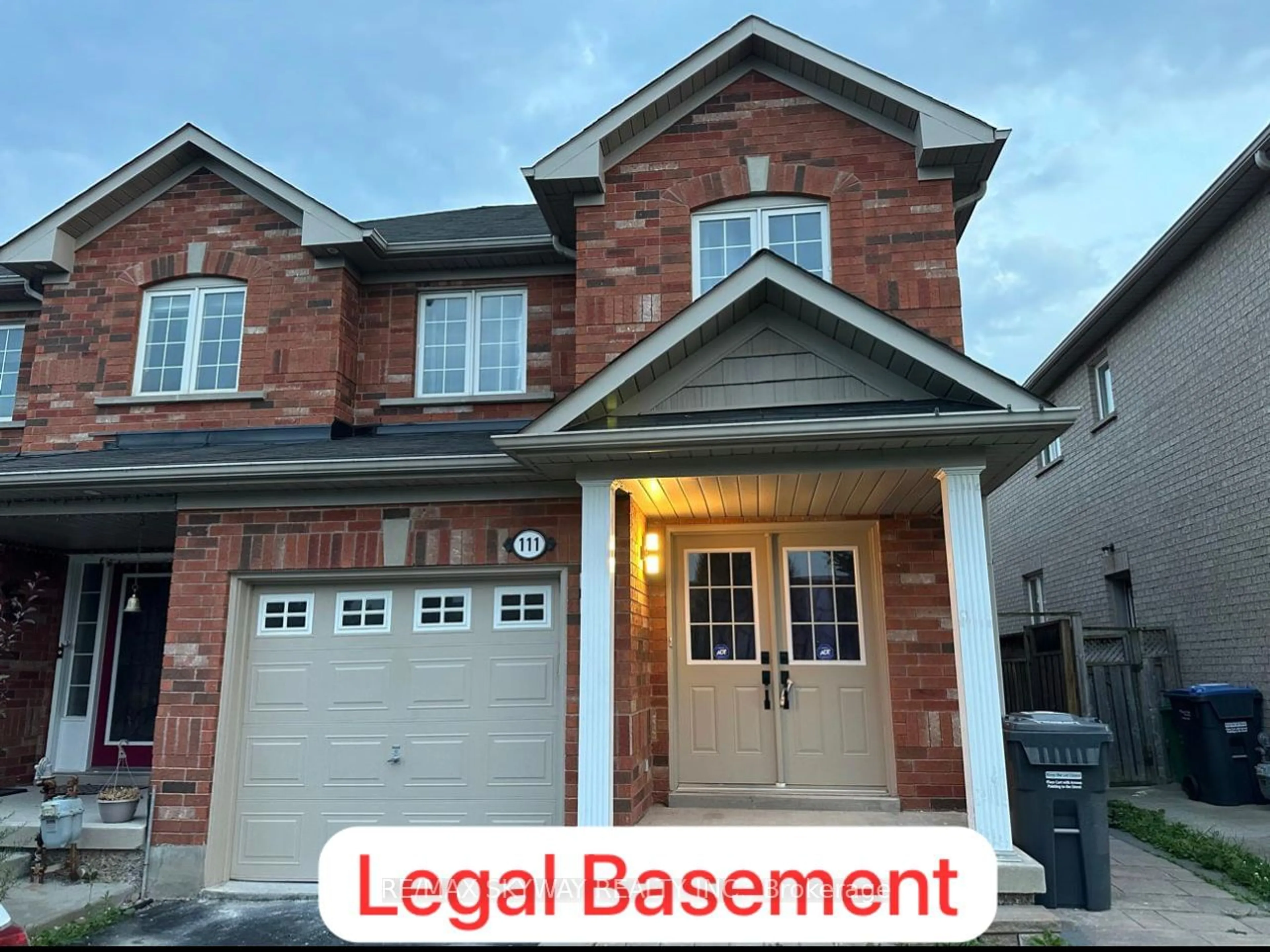 Frontside or backside of a home for 111 Crystal Glen Cres, Brampton Ontario L6X 0K7