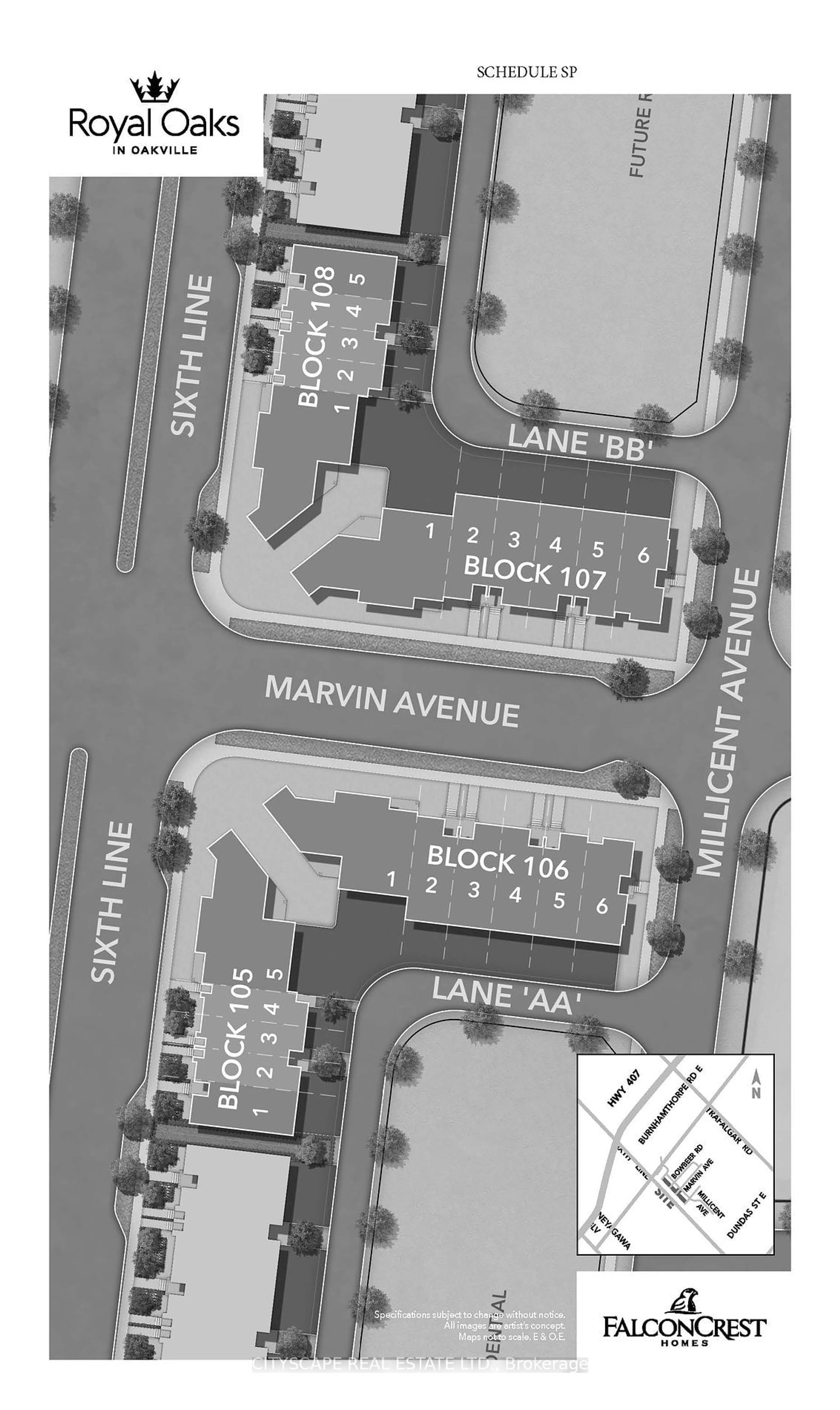 Floor plan for 6 Marvin Ave, Oakville Ontario L6H 0Z8