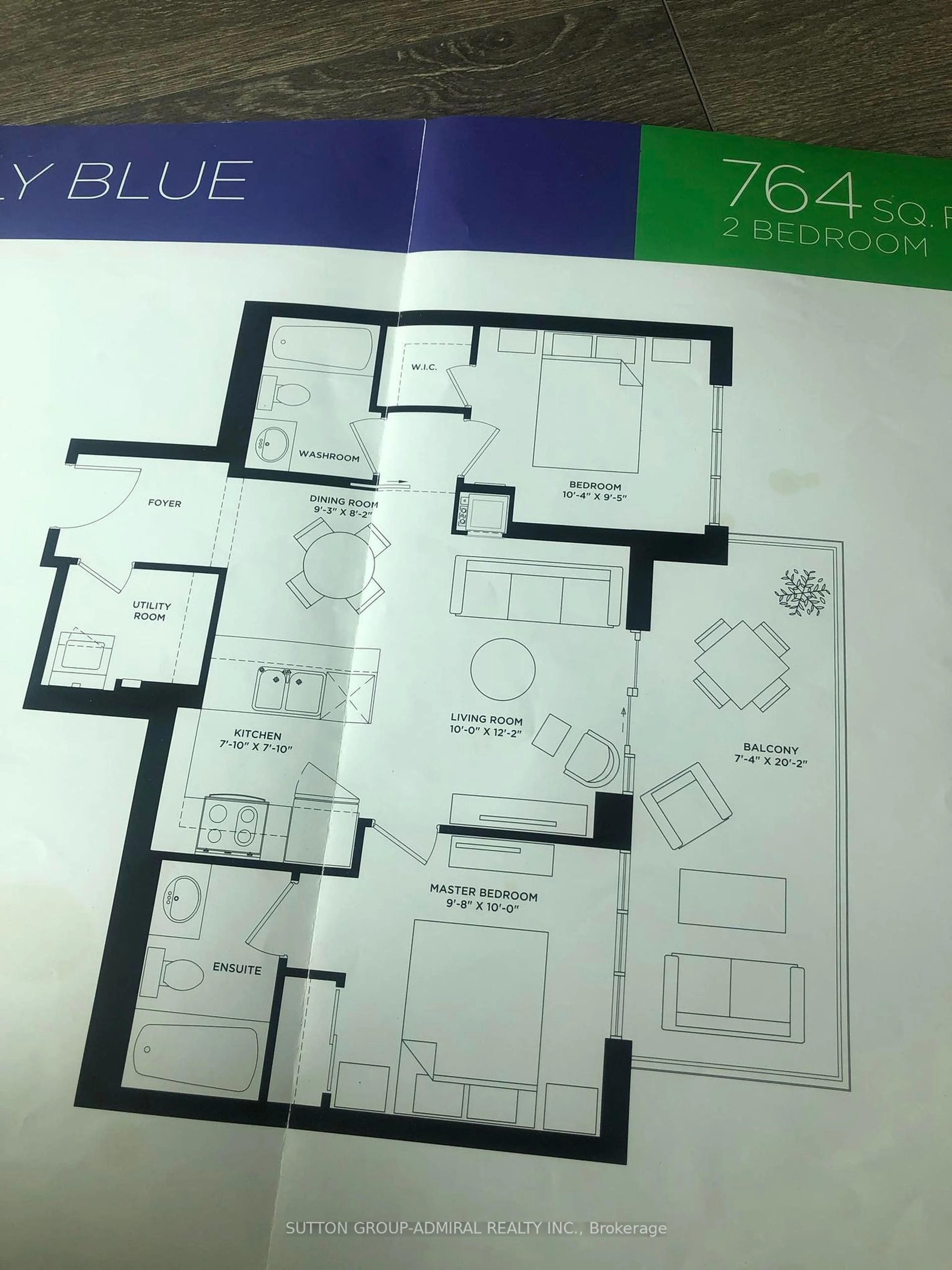 Floor plan for 65 Yorkland Blvd #311, Brampton Ontario L6P 4M5