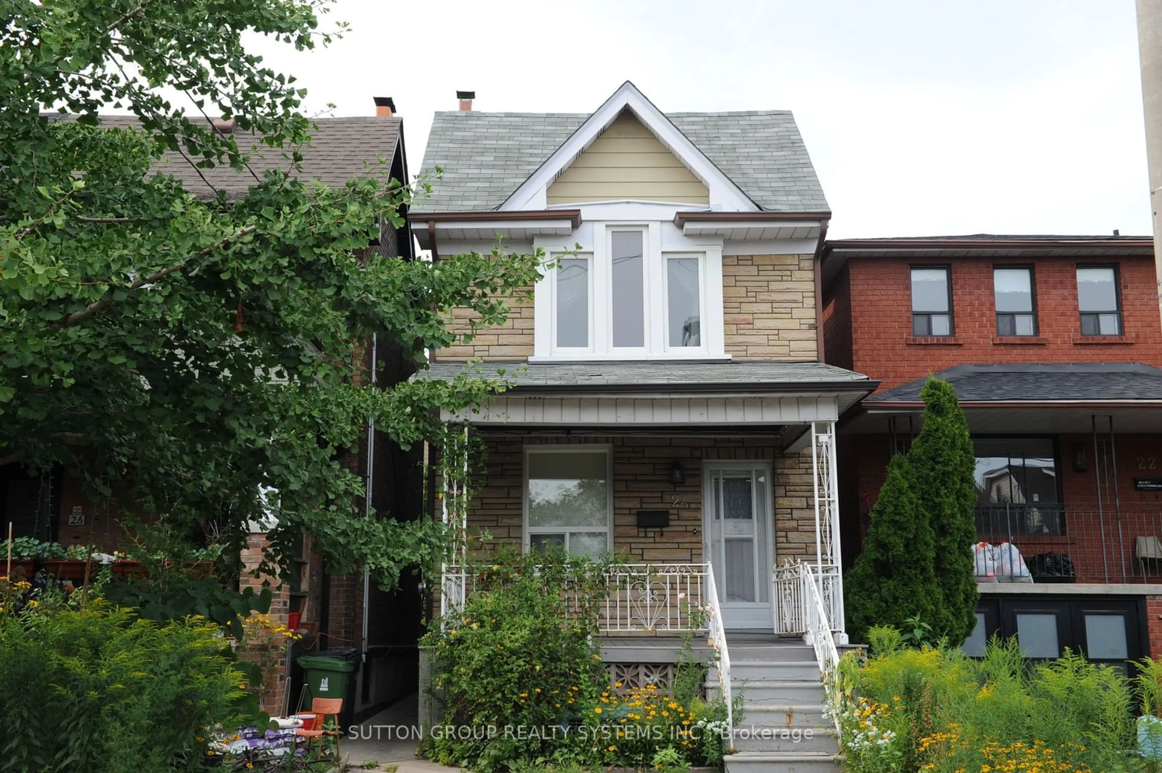 Frontside or backside of a home, cottage for 24 Norton Ave, Toronto Ontario M6E 1E2