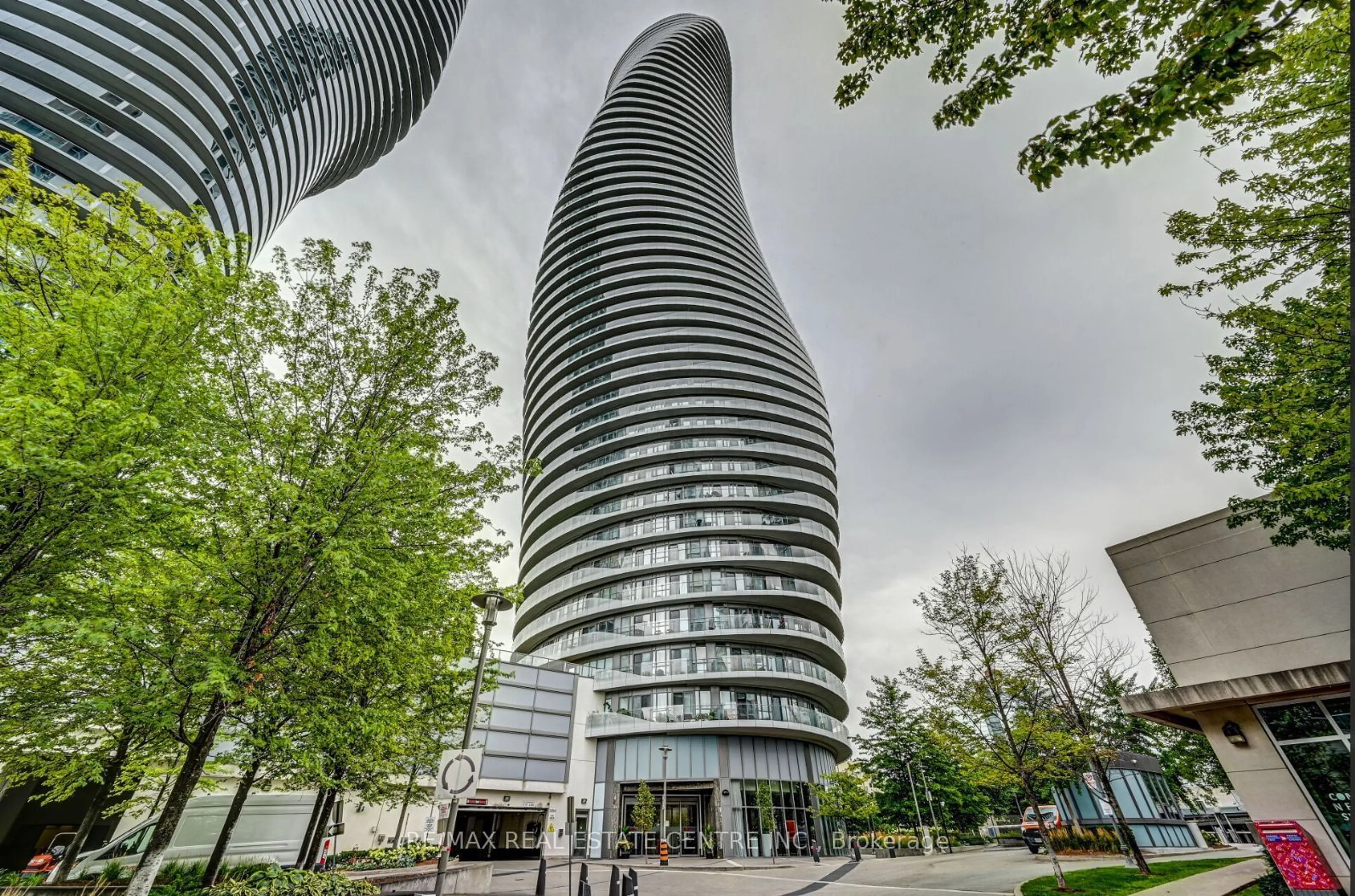 A pic from exterior of the house or condo for 50 Absolute Ave #306, Mississauga Ontario L4Z 0A8