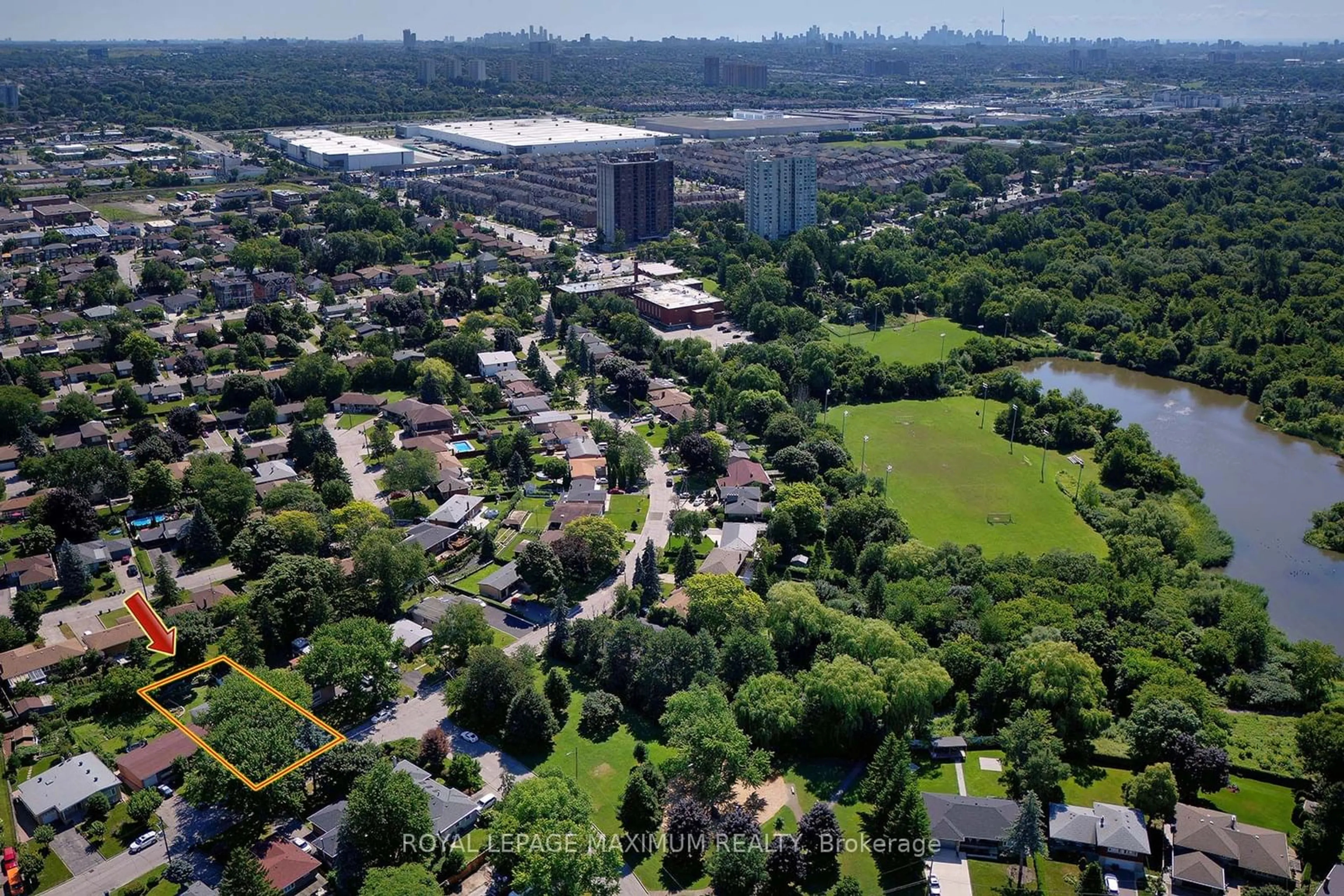 Lakeview for 75 Coral Gable Dr, Toronto Ontario M9M 1P3