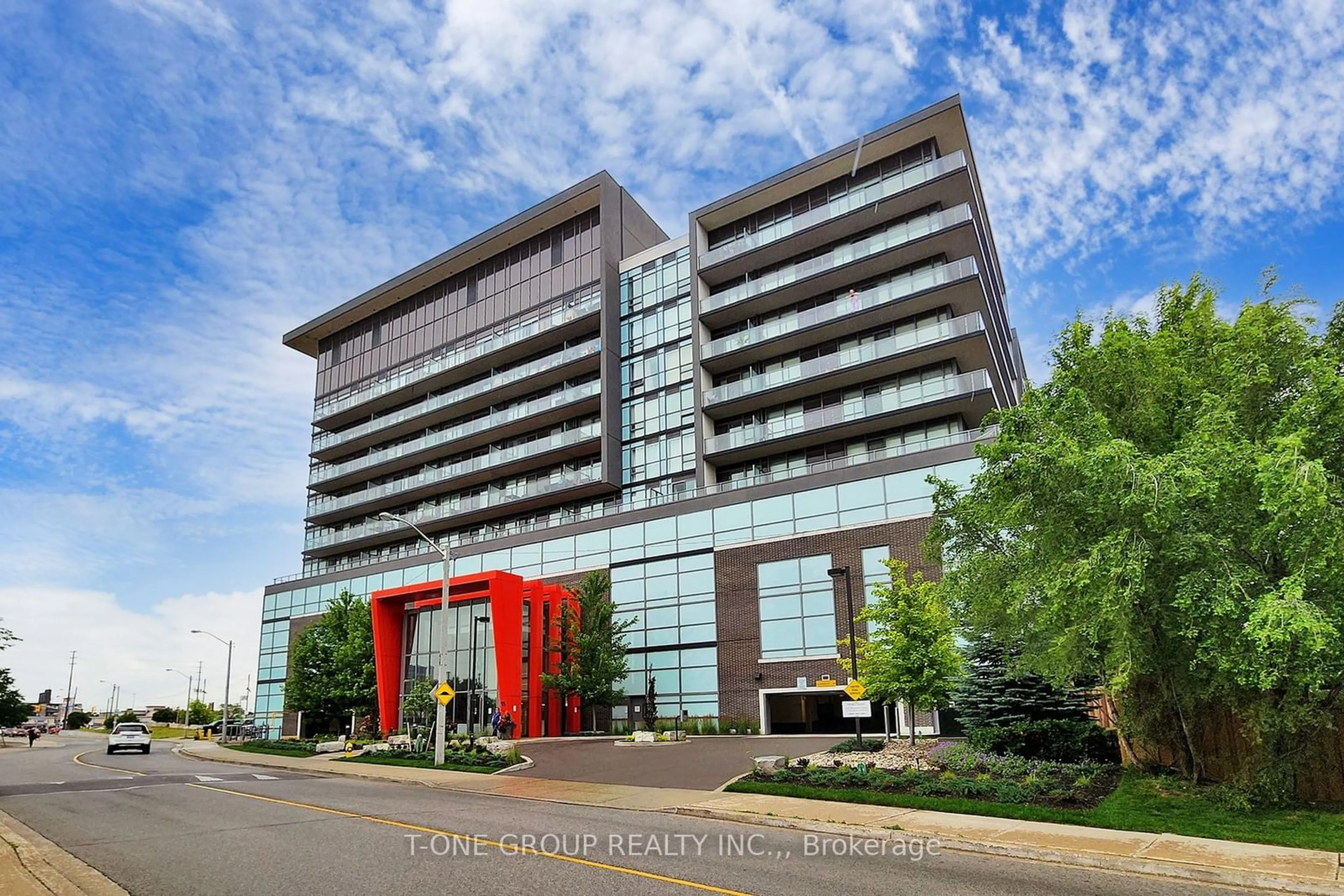 A pic from exterior of the house or condo for 15 James Finlay Way #604, Toronto Ontario M3M 0B3