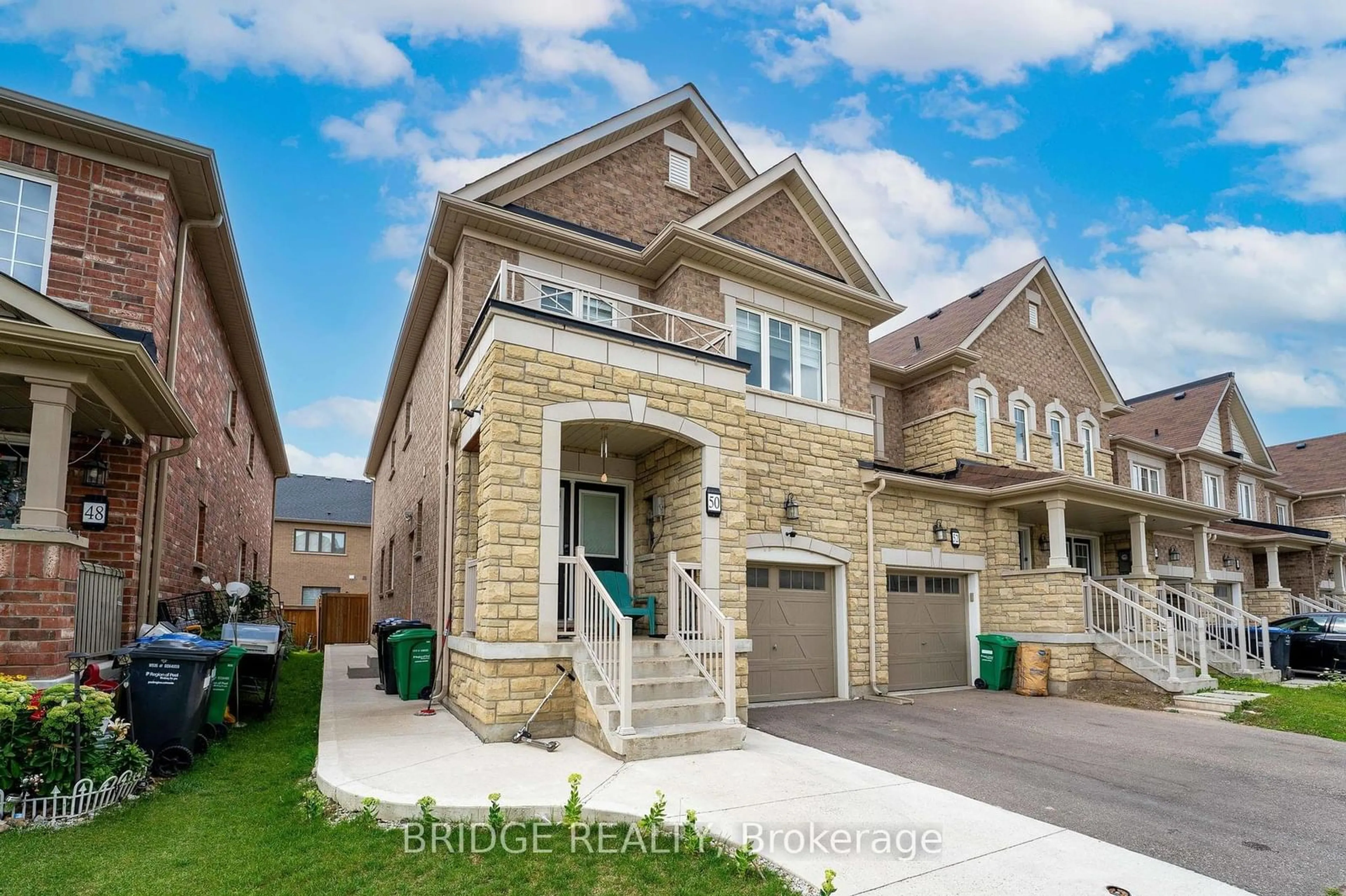 Frontside or backside of a home for 50 Golden Springs Dr, Brampton Ontario L7A 4N5