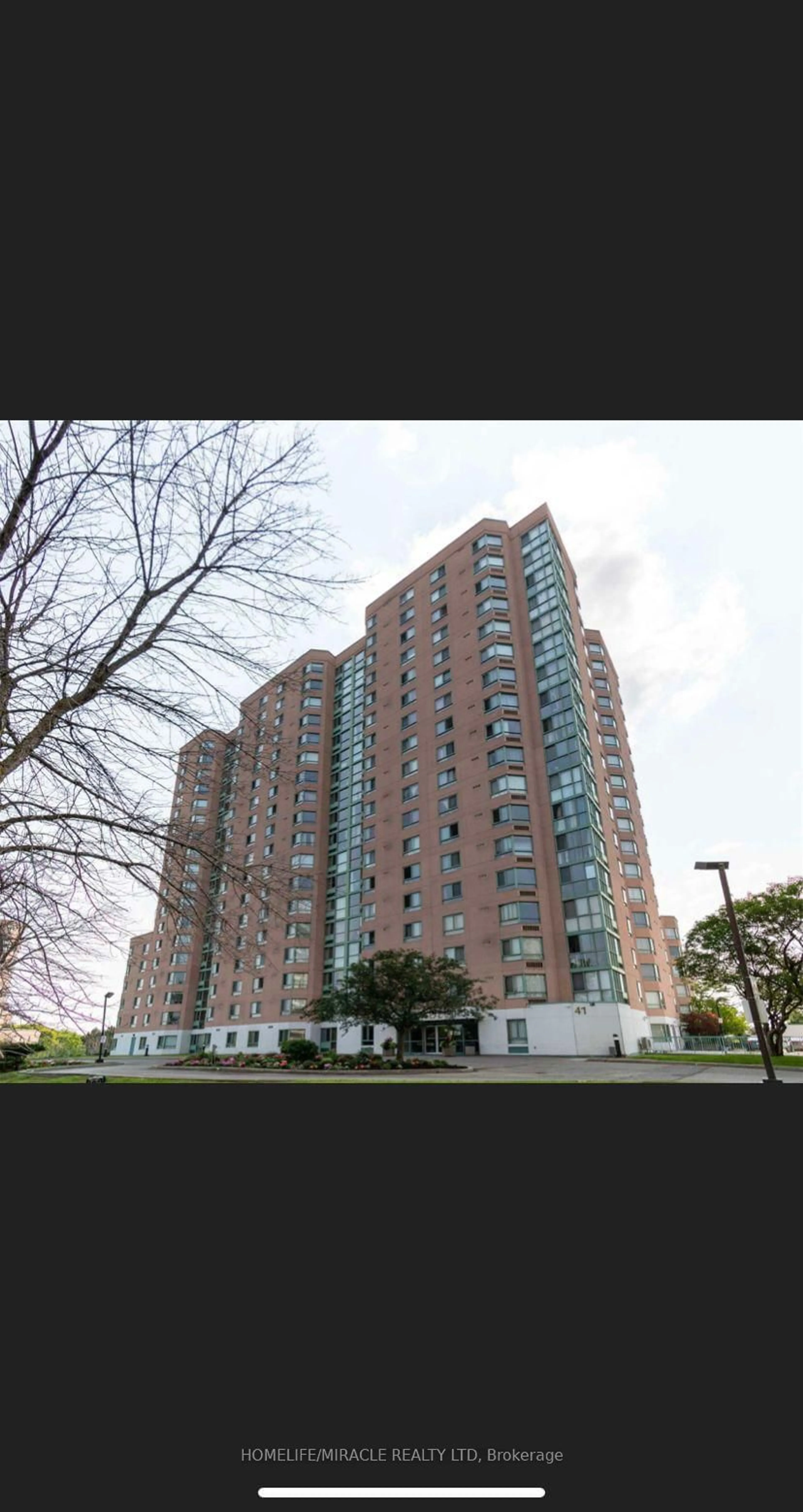 A pic from exterior of the house or condo for 41 Markbrook Lane #1206, Toronto Ontario M9V 5E6