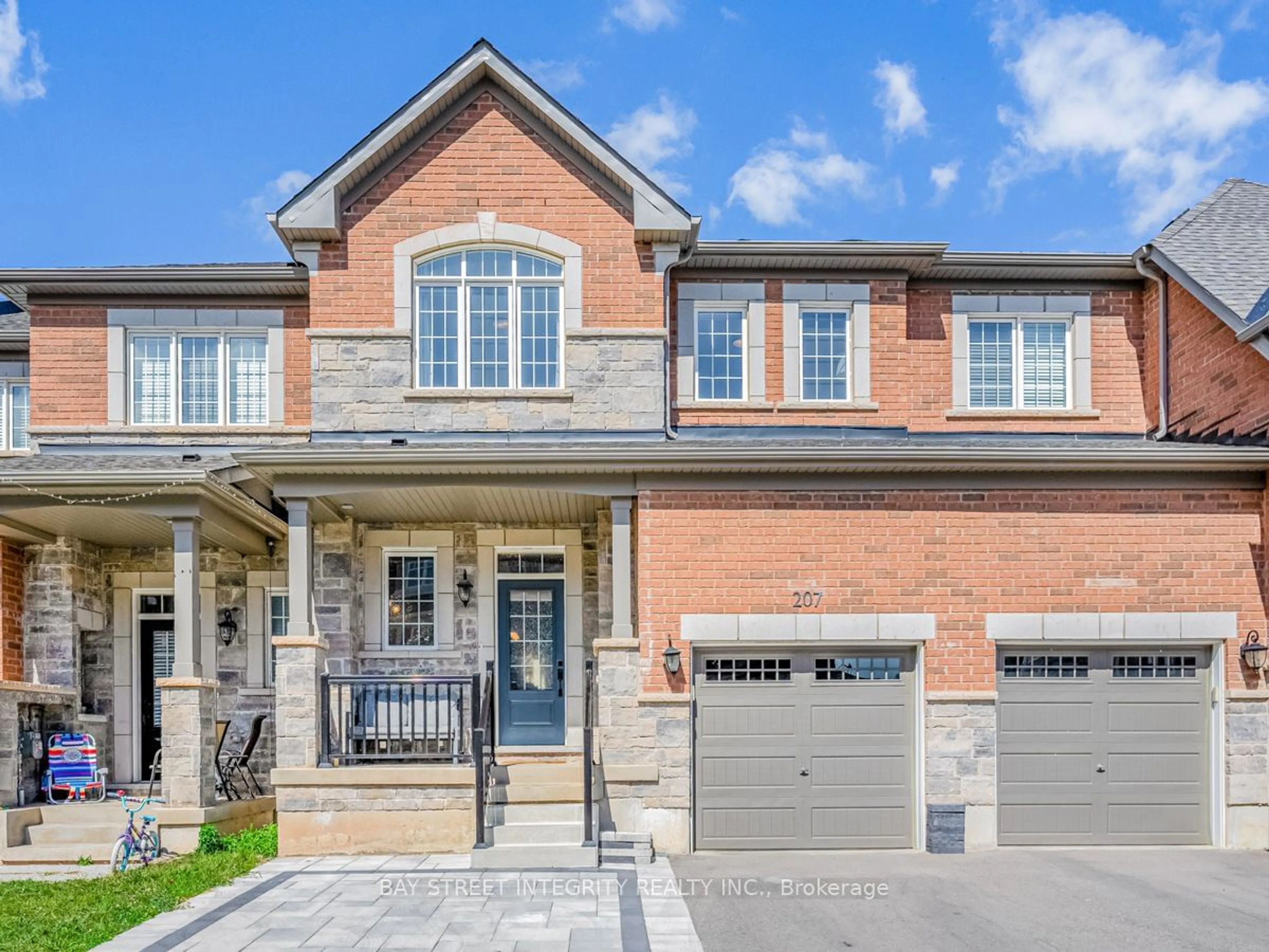 Home with brick exterior material for 207 Harold Dent Tr, Oakville Ontario L6M 5J9