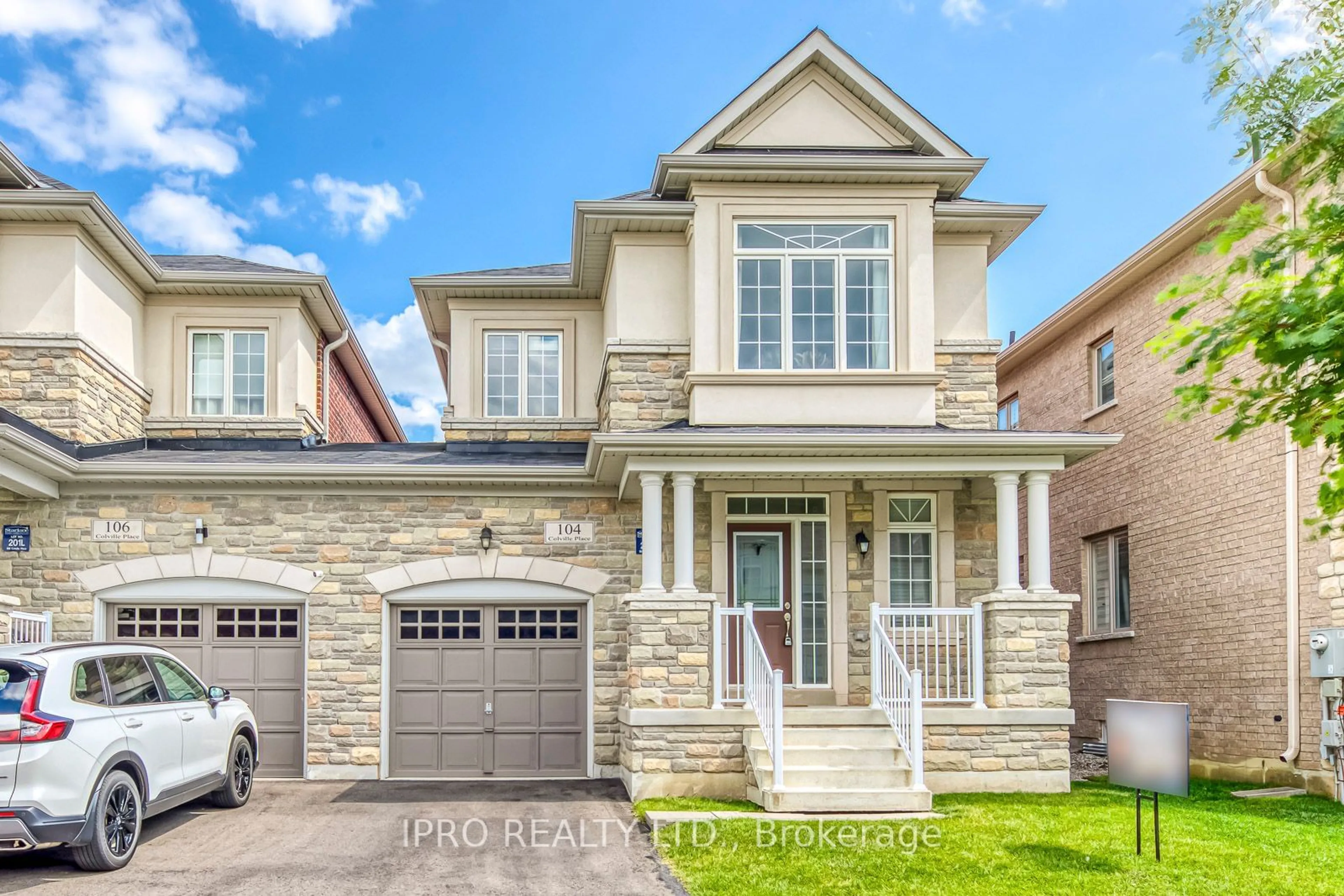 Frontside or backside of a home for 104 Colville Pl, Milton Ontario L9E 1H4