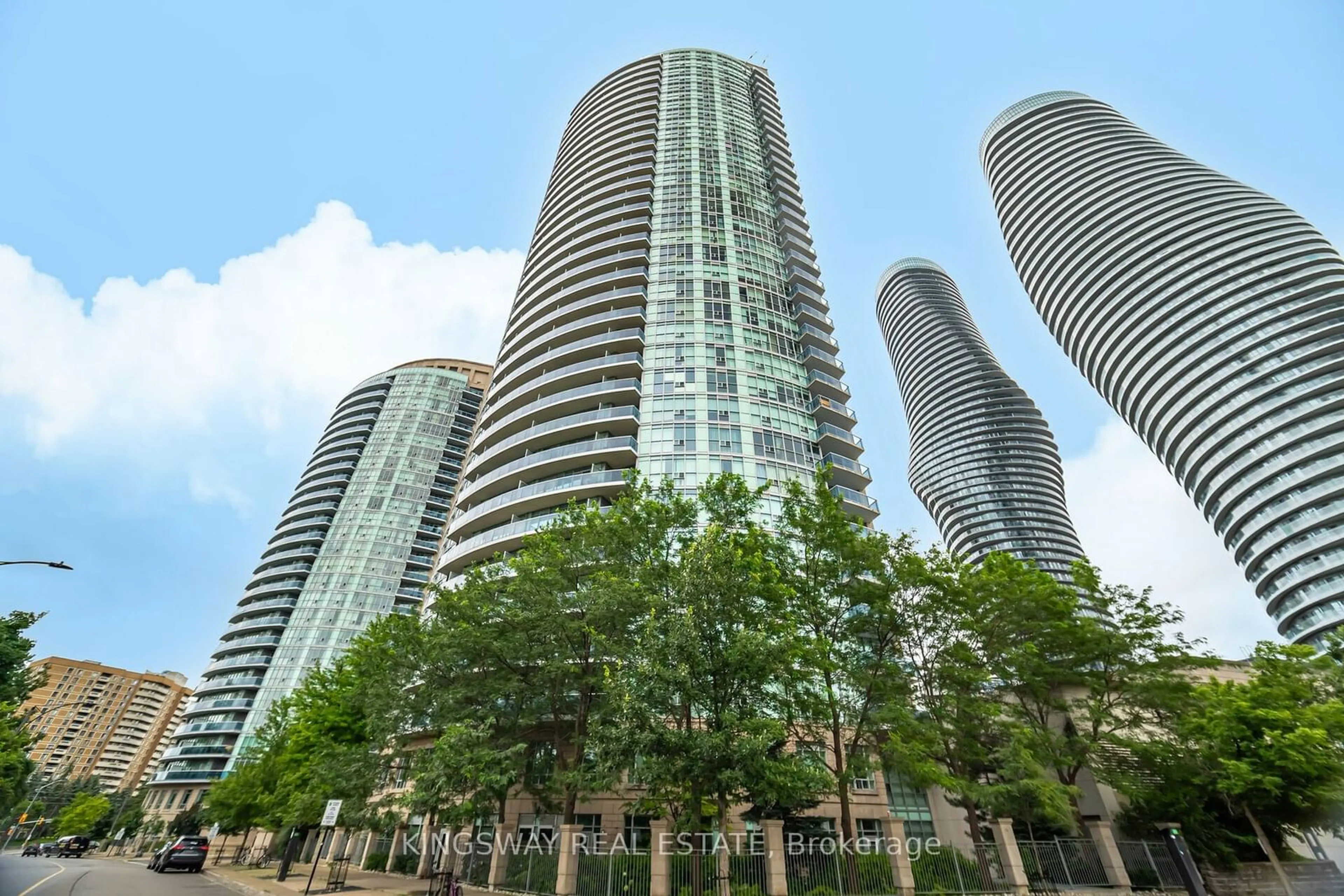 A pic from exterior of the house or condo for 80 Absolute Ave #3404, Mississauga Ontario L4Z 0A5