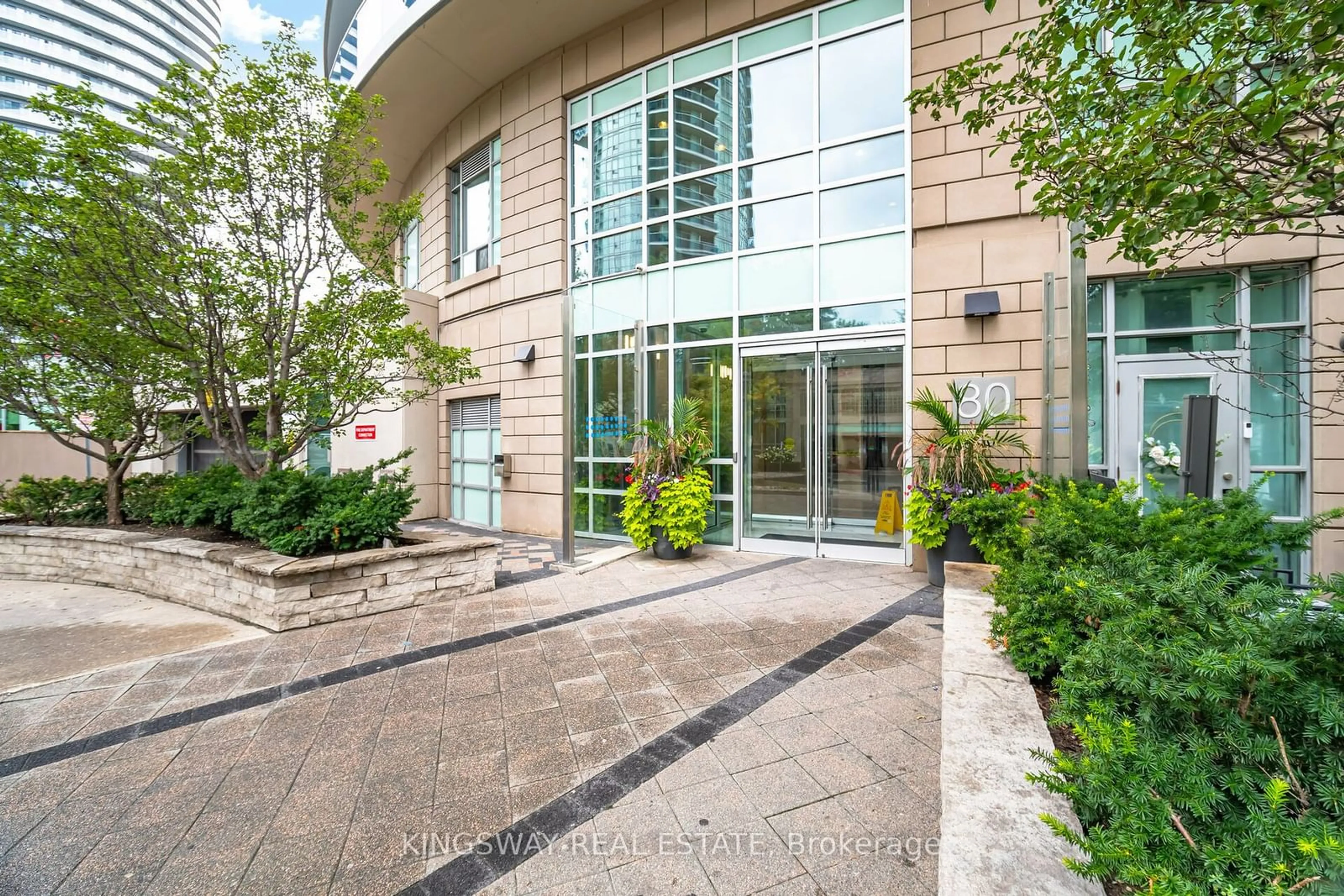 Indoor foyer for 80 Absolute Ave #3404, Mississauga Ontario L4Z 0A5