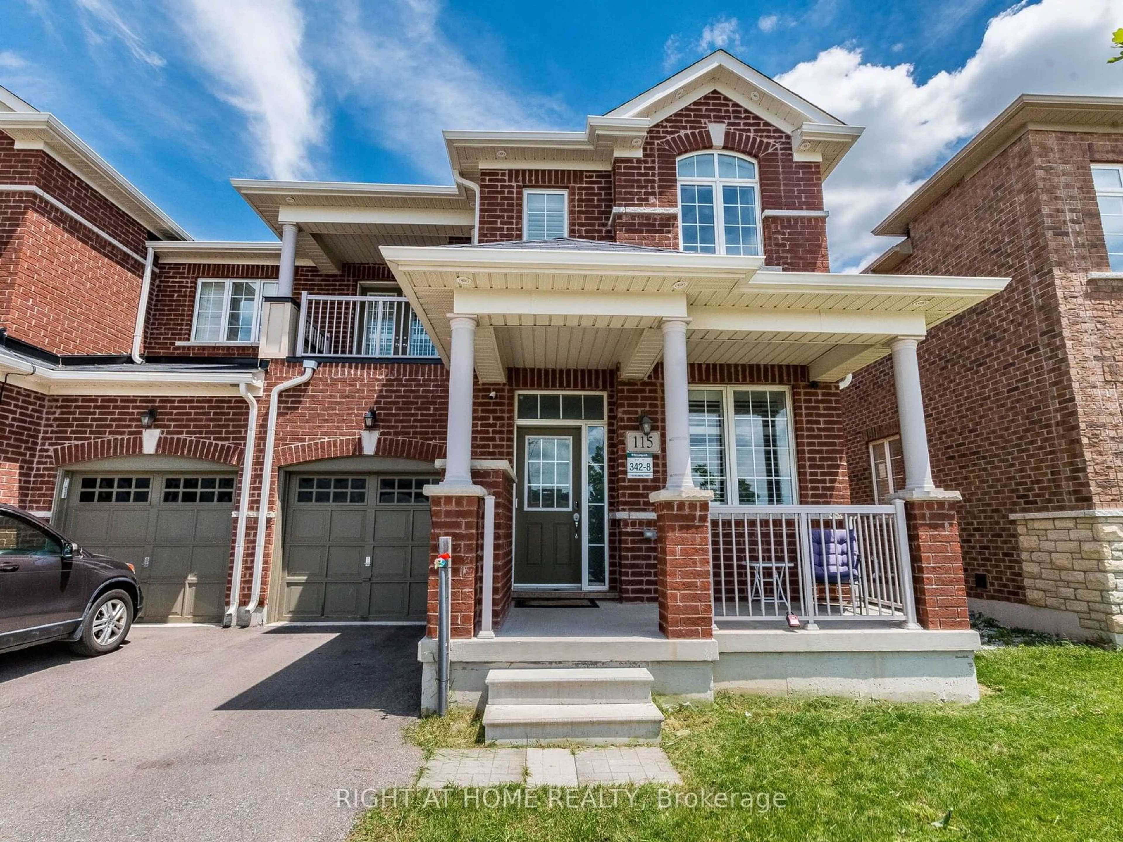 Home with brick exterior material for 115 Holbrook Crt, Milton Ontario L9E 1J2