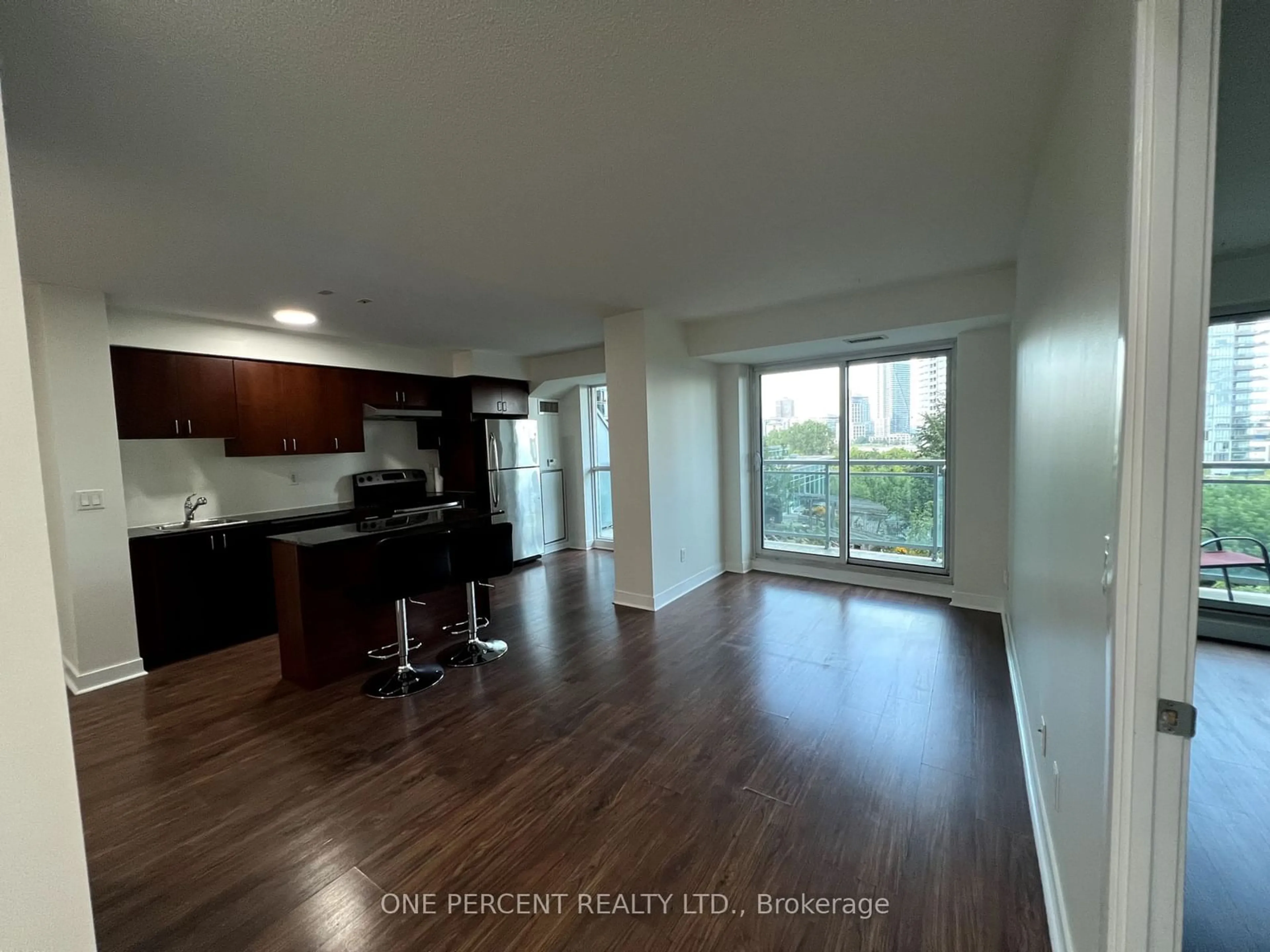 A pic of a room, wood floors for 155 Legion Rd #602, Toronto Ontario M8Y 0A7