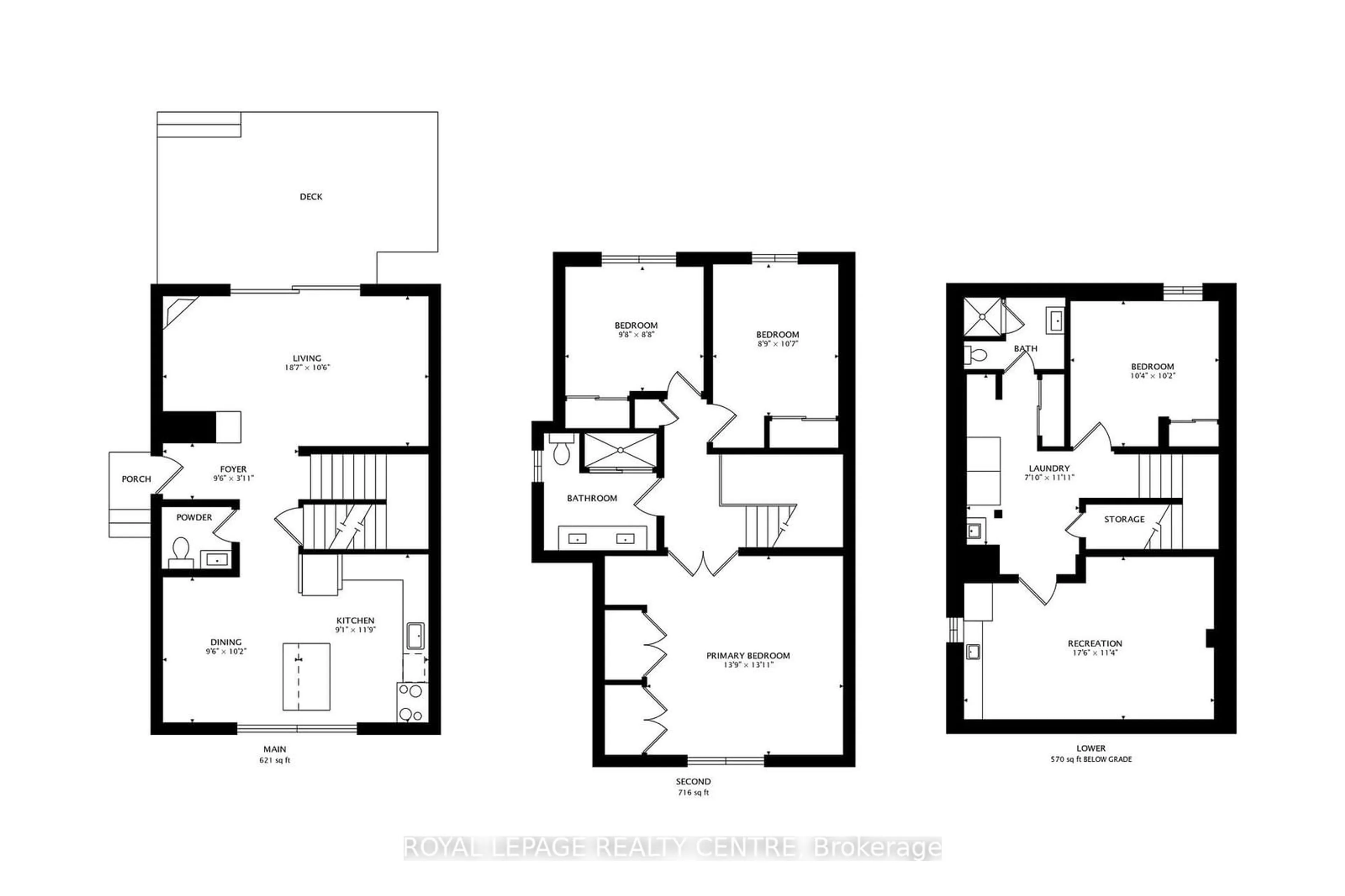 Floor plan for 6540 Falconer Dr #95, Mississauga Ontario L5N 1M1