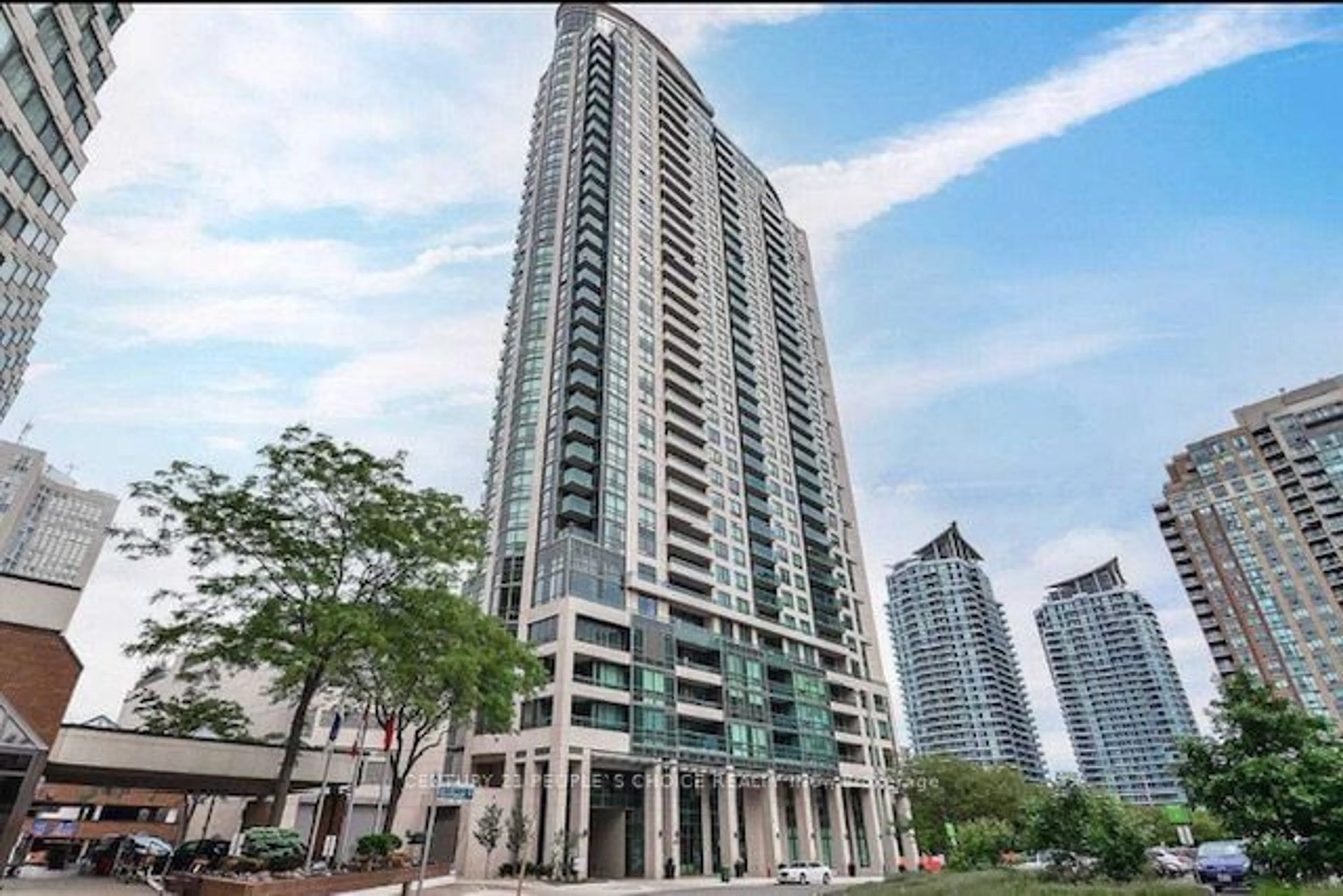 A pic from exterior of the house or condo for 208 Enfield Pl #3303, Mississauga Ontario L5B 0B8