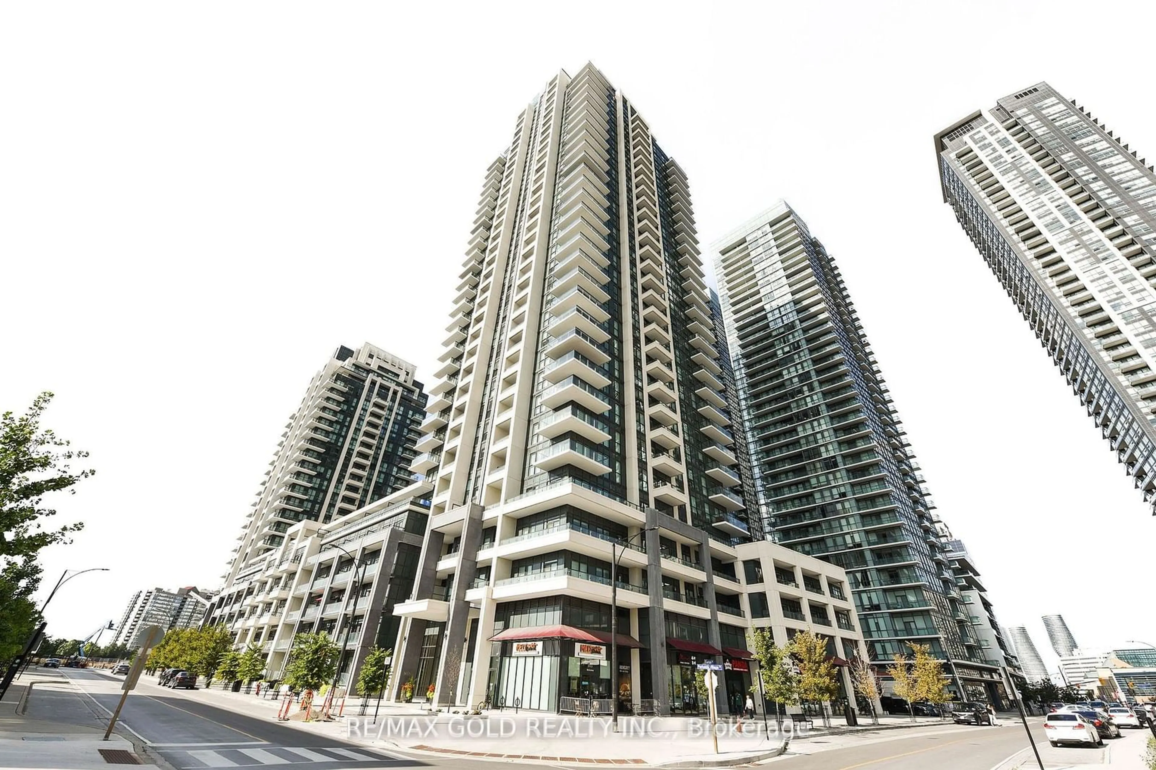 A pic from exterior of the house or condo for 4055 Parkside Village Dr #3018, Mississauga Ontario L5B 0K8