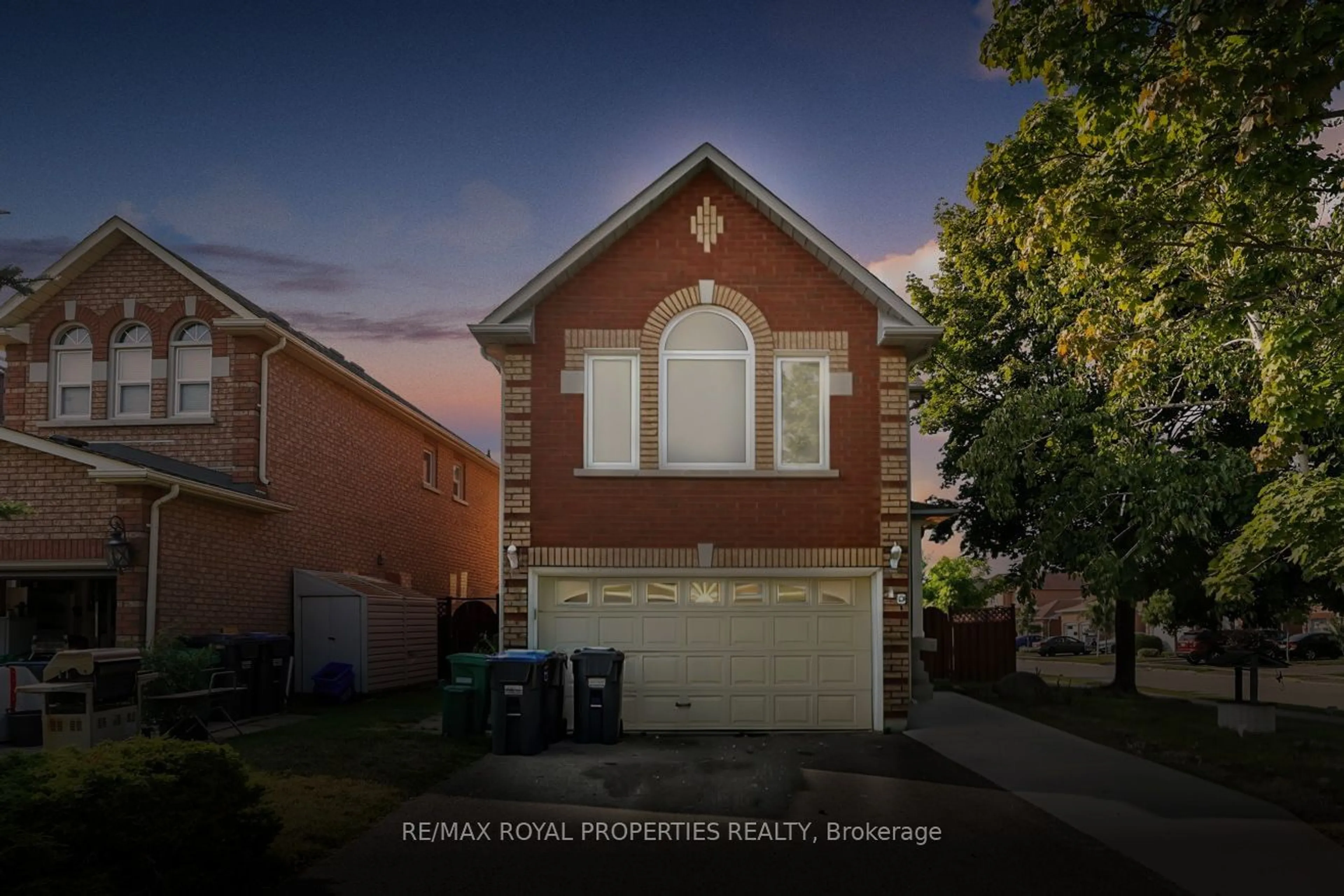 Frontside or backside of a home, the street view for 48 Zachary Dr, Brampton Ontario L7A 1H7