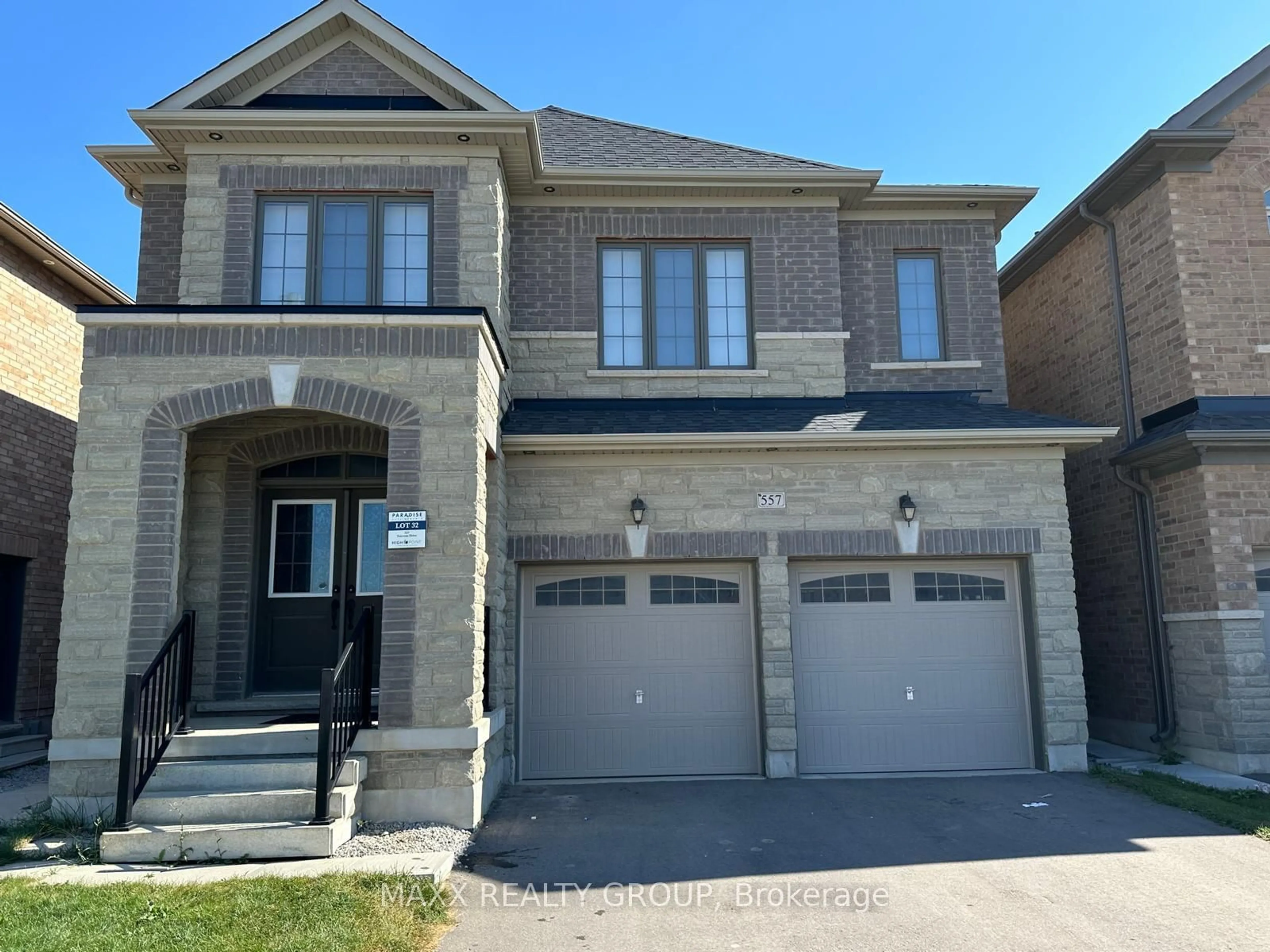 Frontside or backside of a home for 557 Veterans Dr, Brampton Ontario L7A 5A6