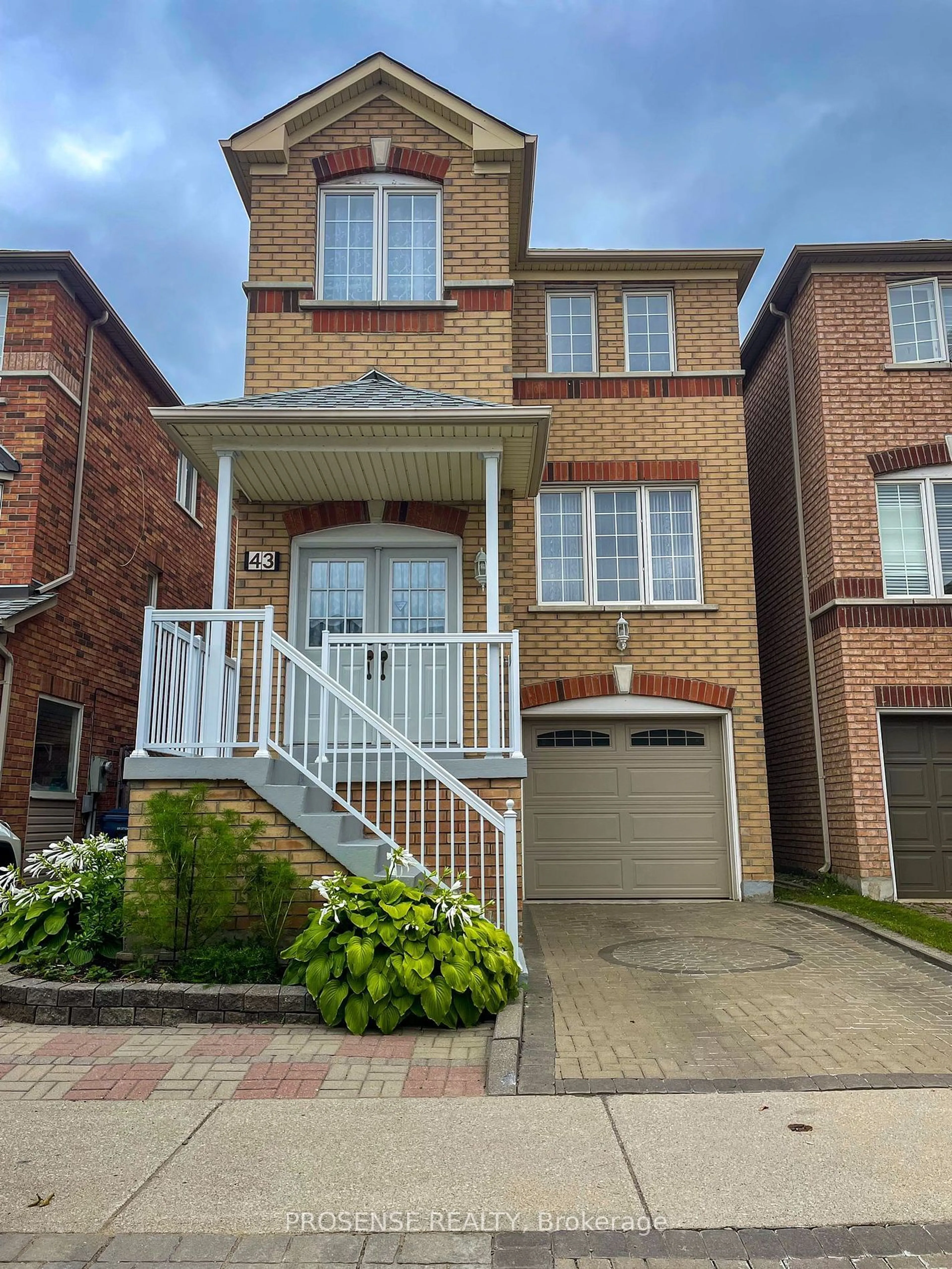 Home with brick exterior material for 43 Millennium Dr, Toronto Ontario M6M 5K5