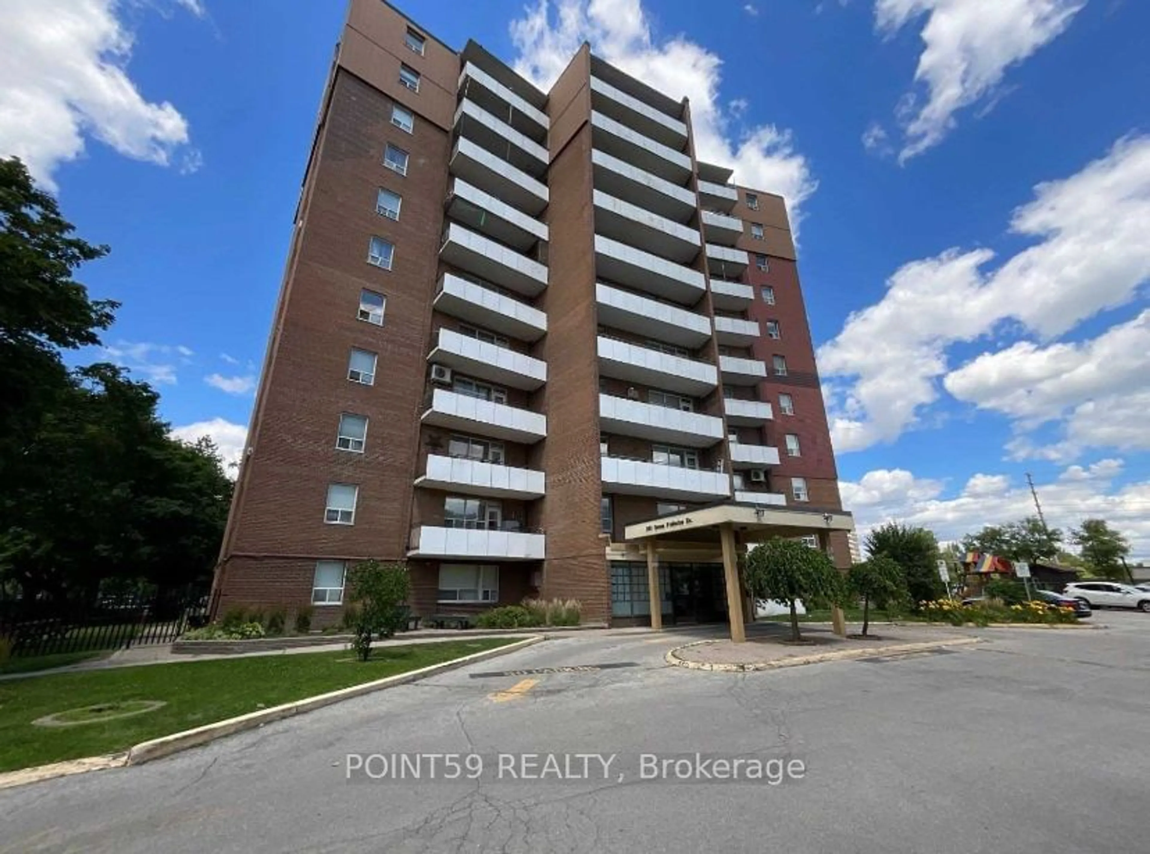 A pic from exterior of the house or condo for 3105 Queen Frederica Dr #1104, Mississauga Ontario L4Y 3A5