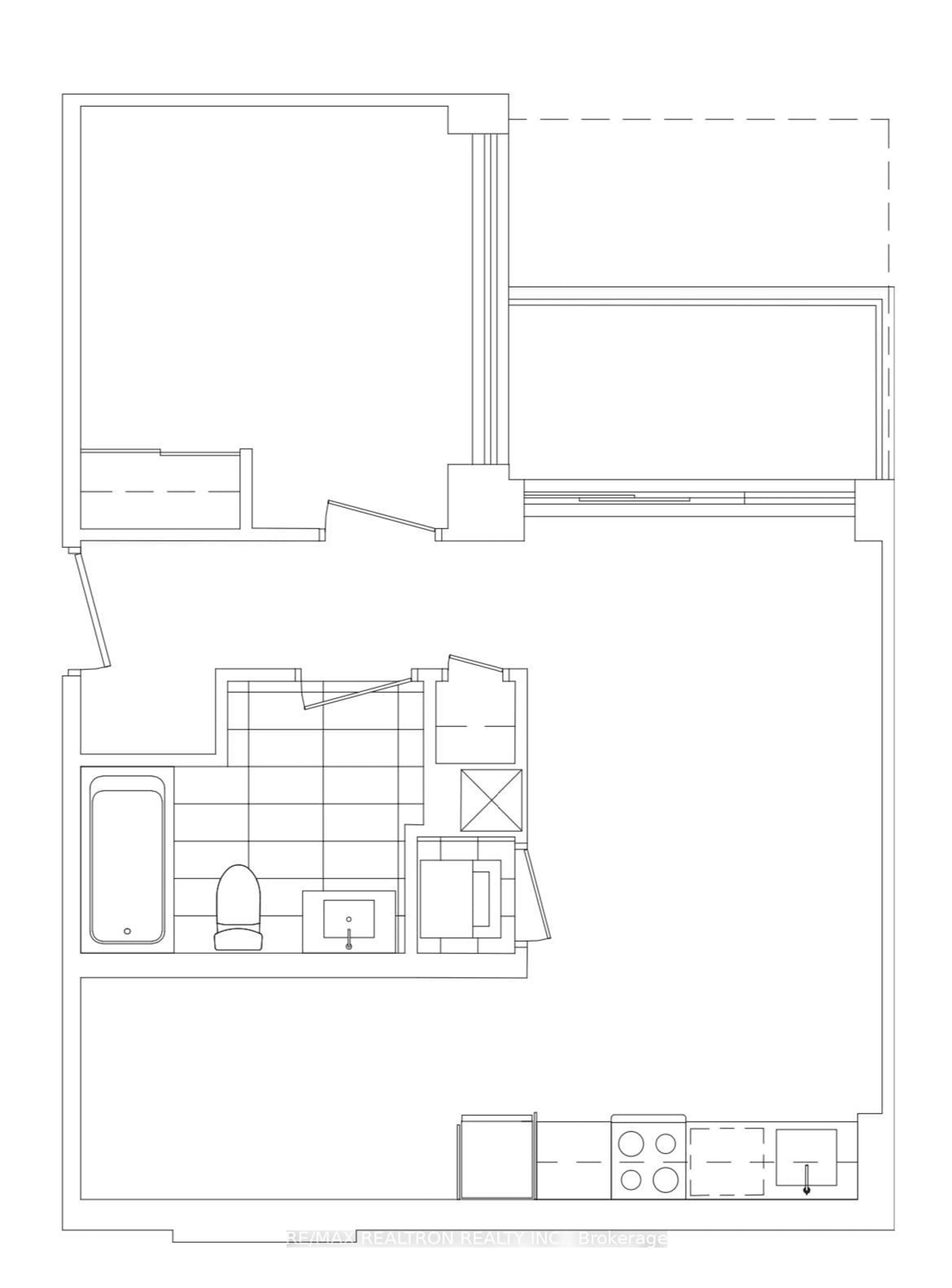 Floor plan for 1787 St Clair Ave #604, Toronto Ontario M6N 0B7