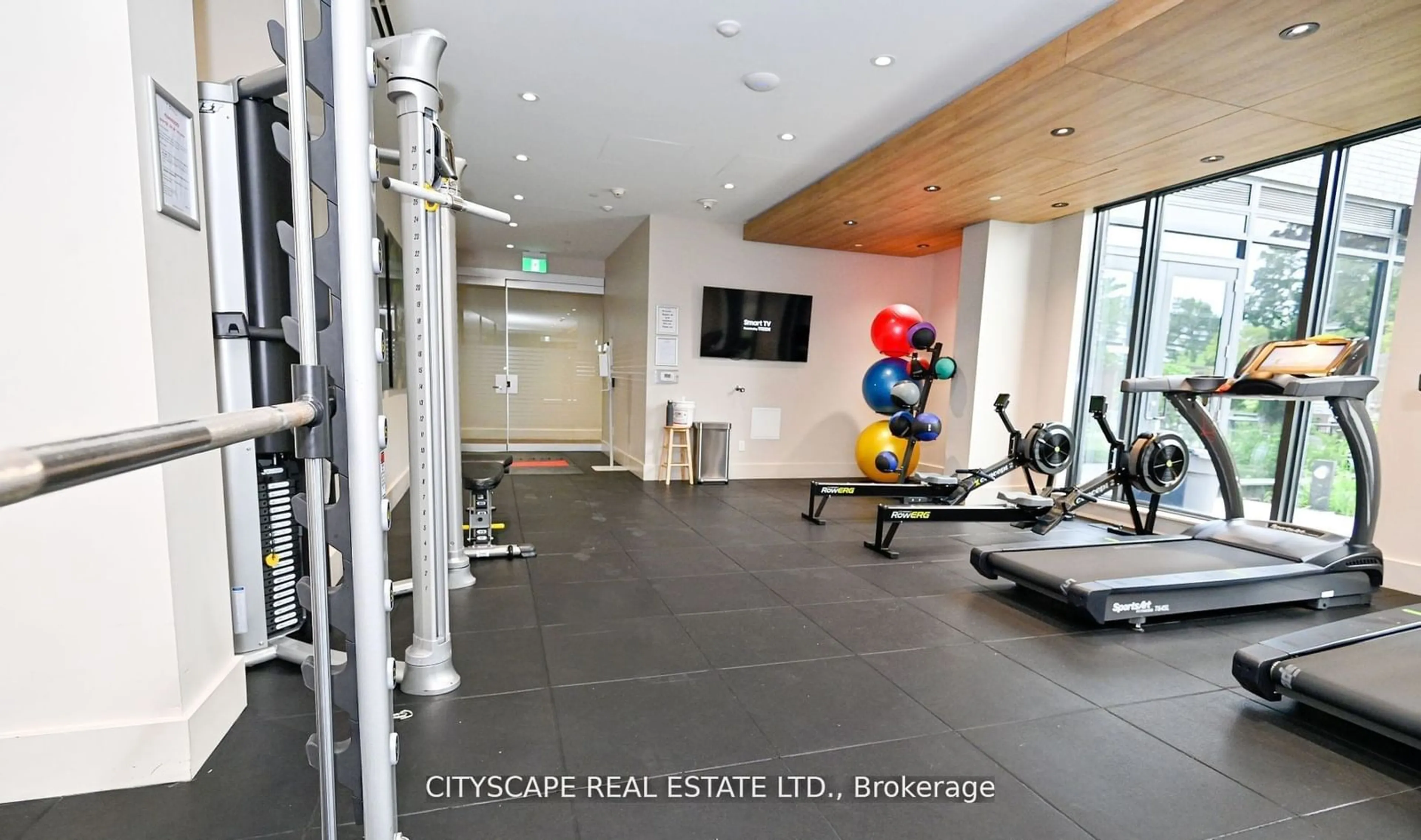 Gym or fitness room for 21 Park St #601, Mississauga Ontario L5G 1L7