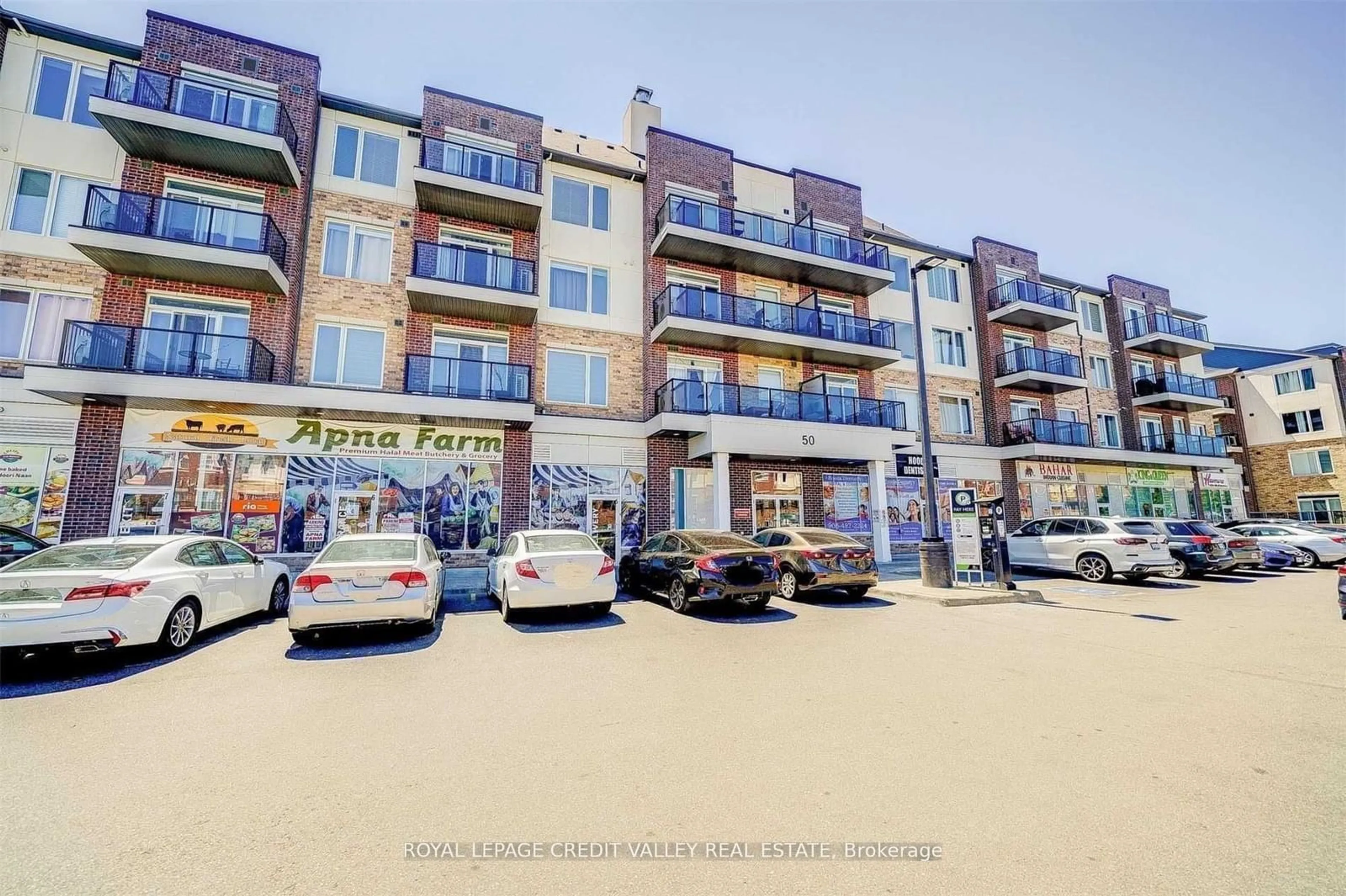 A pic from exterior of the house or condo for 50 Sky Harbour Dr #211, Brampton Ontario L7A 0A1