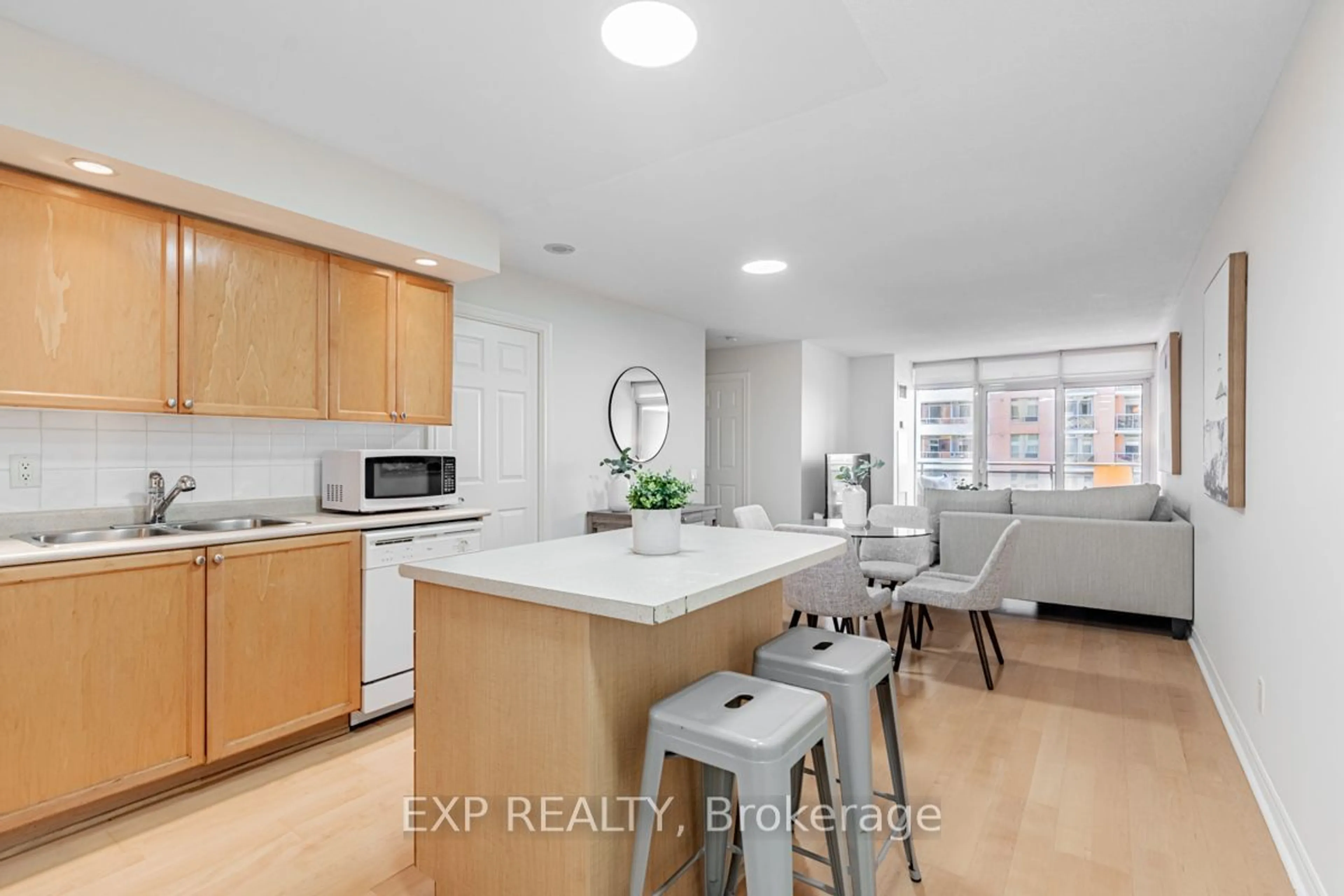 Open concept kitchen, unknown for 5229 Dundas St #701, Toronto Ontario M9B 6L9