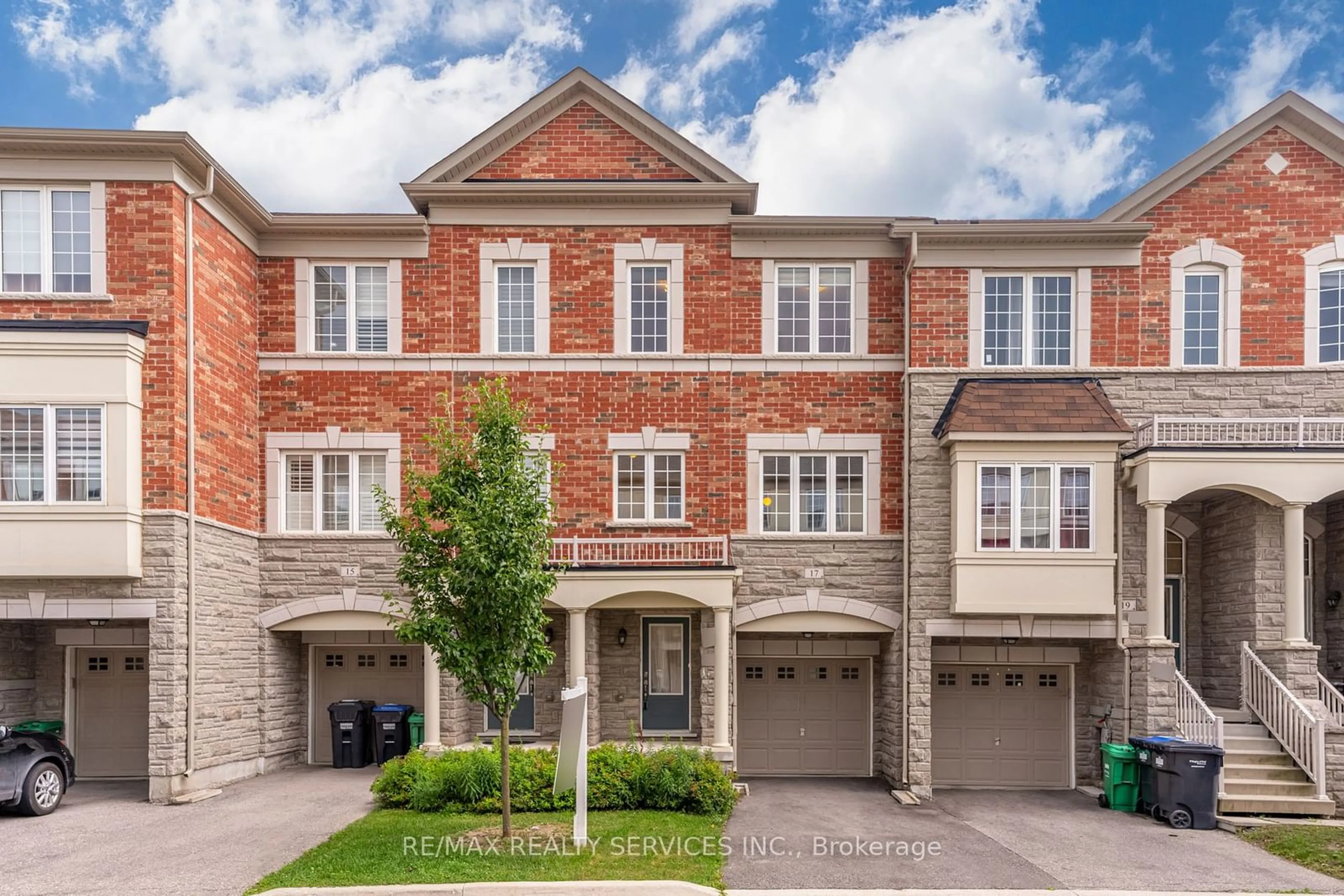 A pic from exterior of the house or condo, the street view for 17 Aspen Hills Rd, Brampton Ontario L6Y 0H7