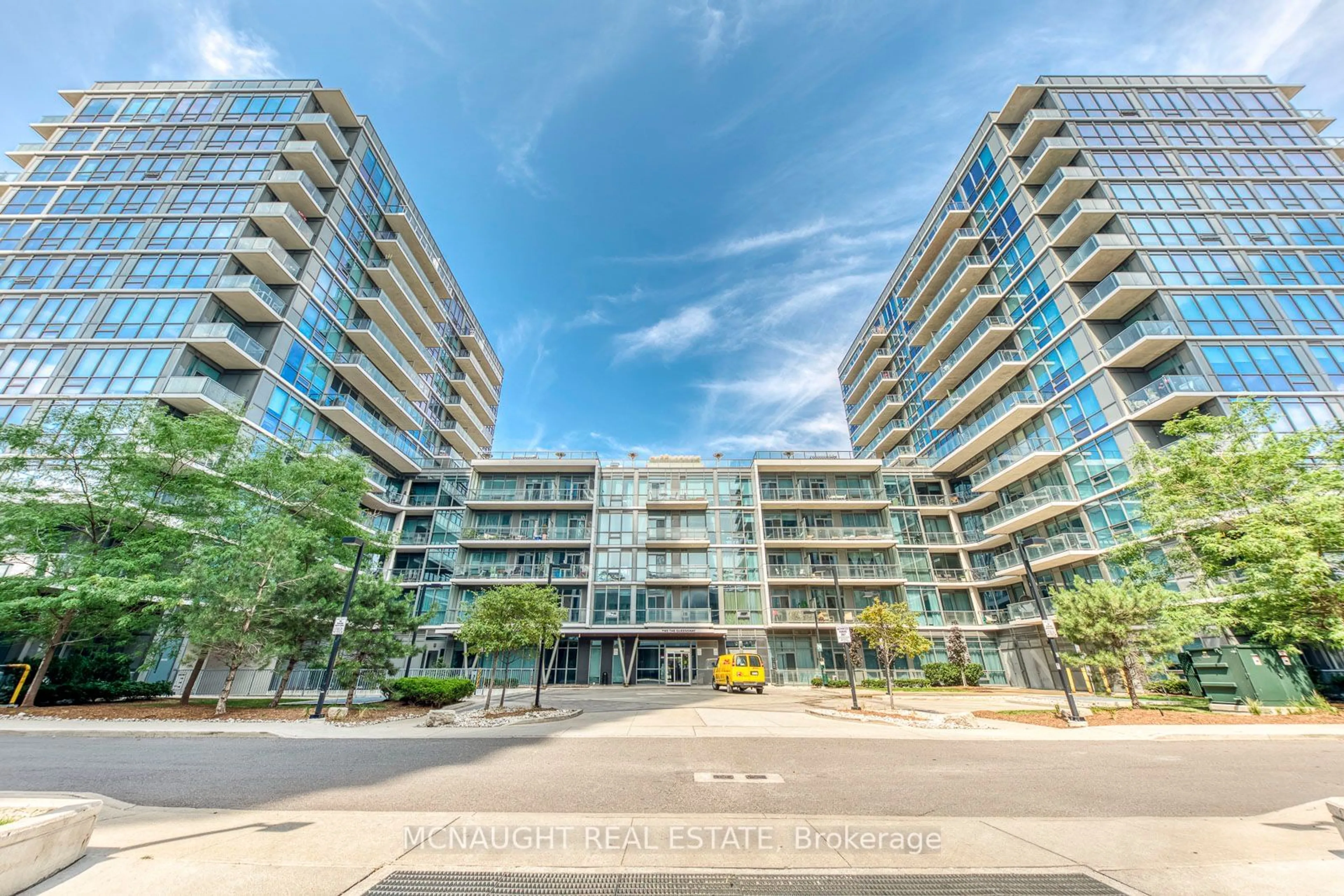 A pic from exterior of the house or condo, the street view for 1185 The Queensway #914, Toronto Ontario M8Z 0C6