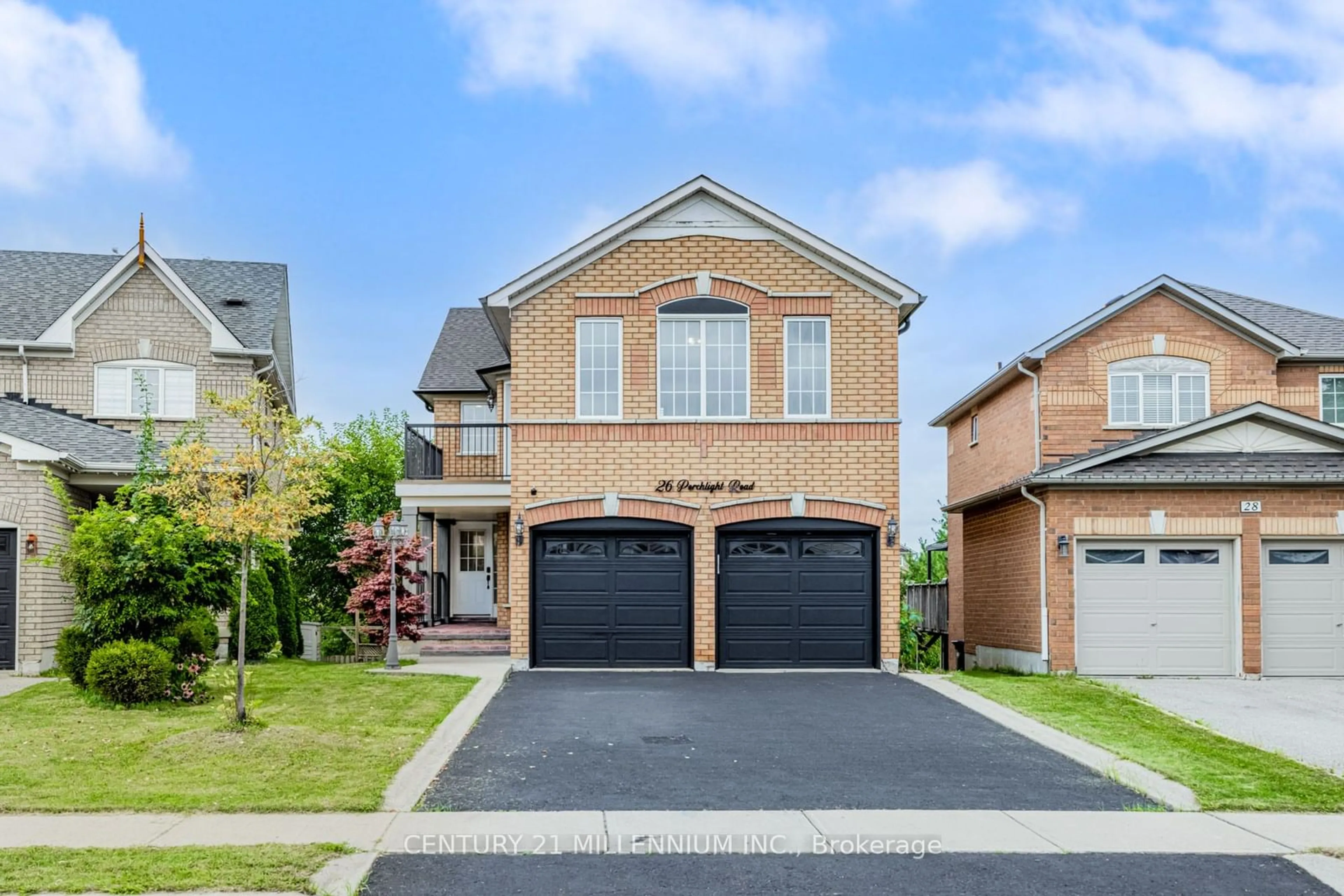 Frontside or backside of a home for 26 Porchlight Rd, Brampton Ontario L6X 4S2