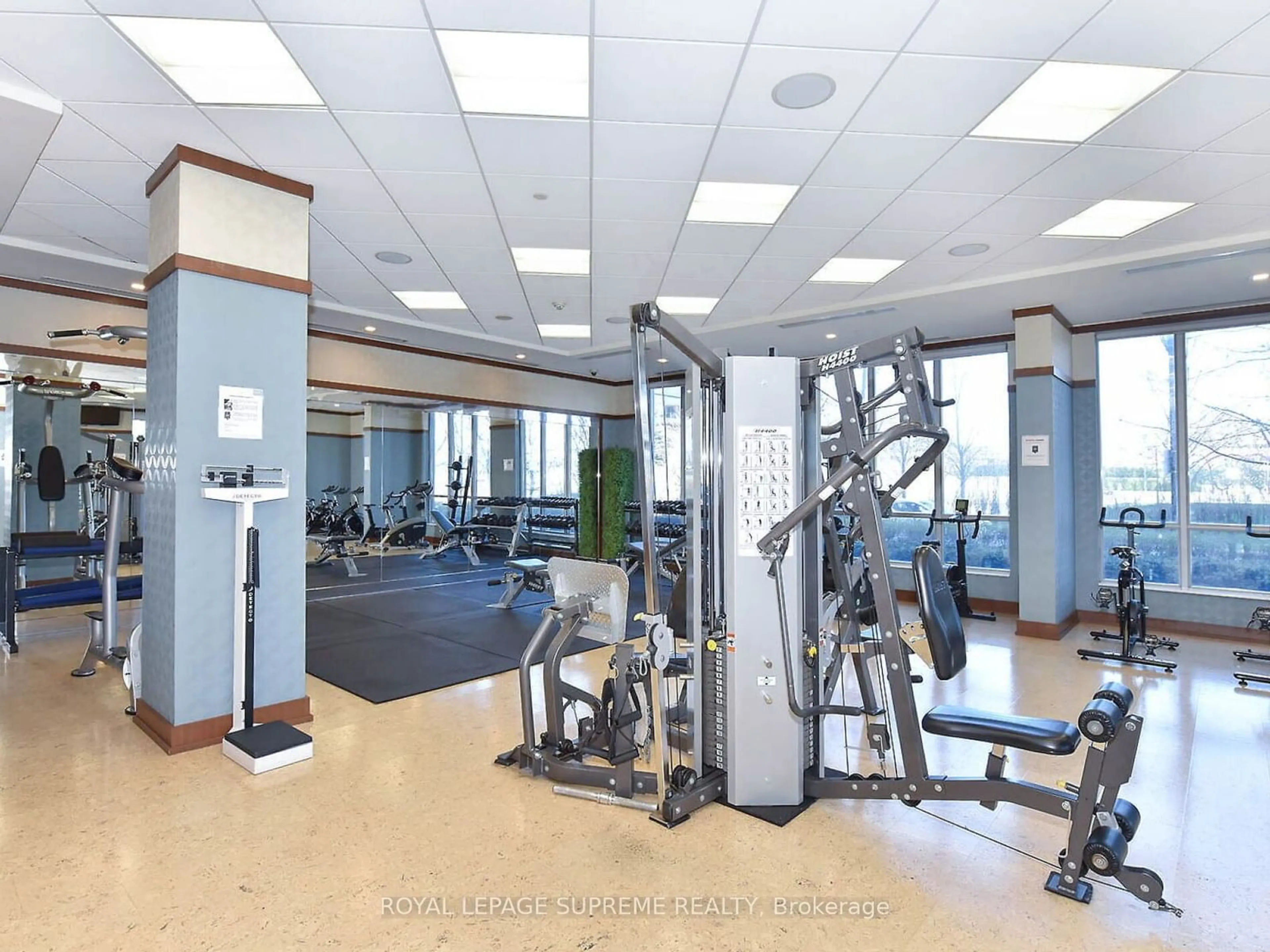 Gym or fitness room for 15 Viking Lane #1409, Toronto Ontario M9B 0A4