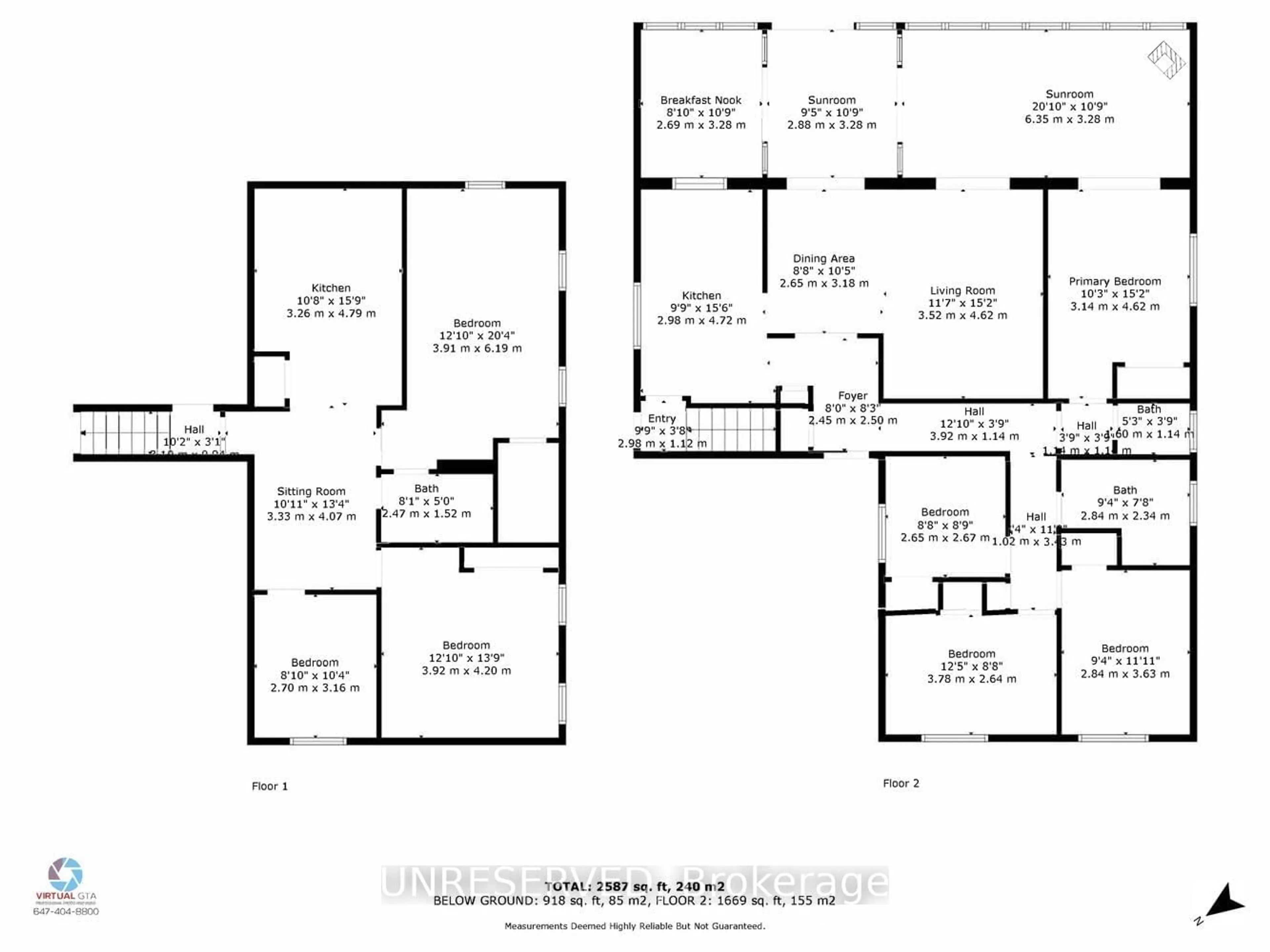 Floor plan for 29 Farmington Dr, Brampton Ontario L6W 2V3