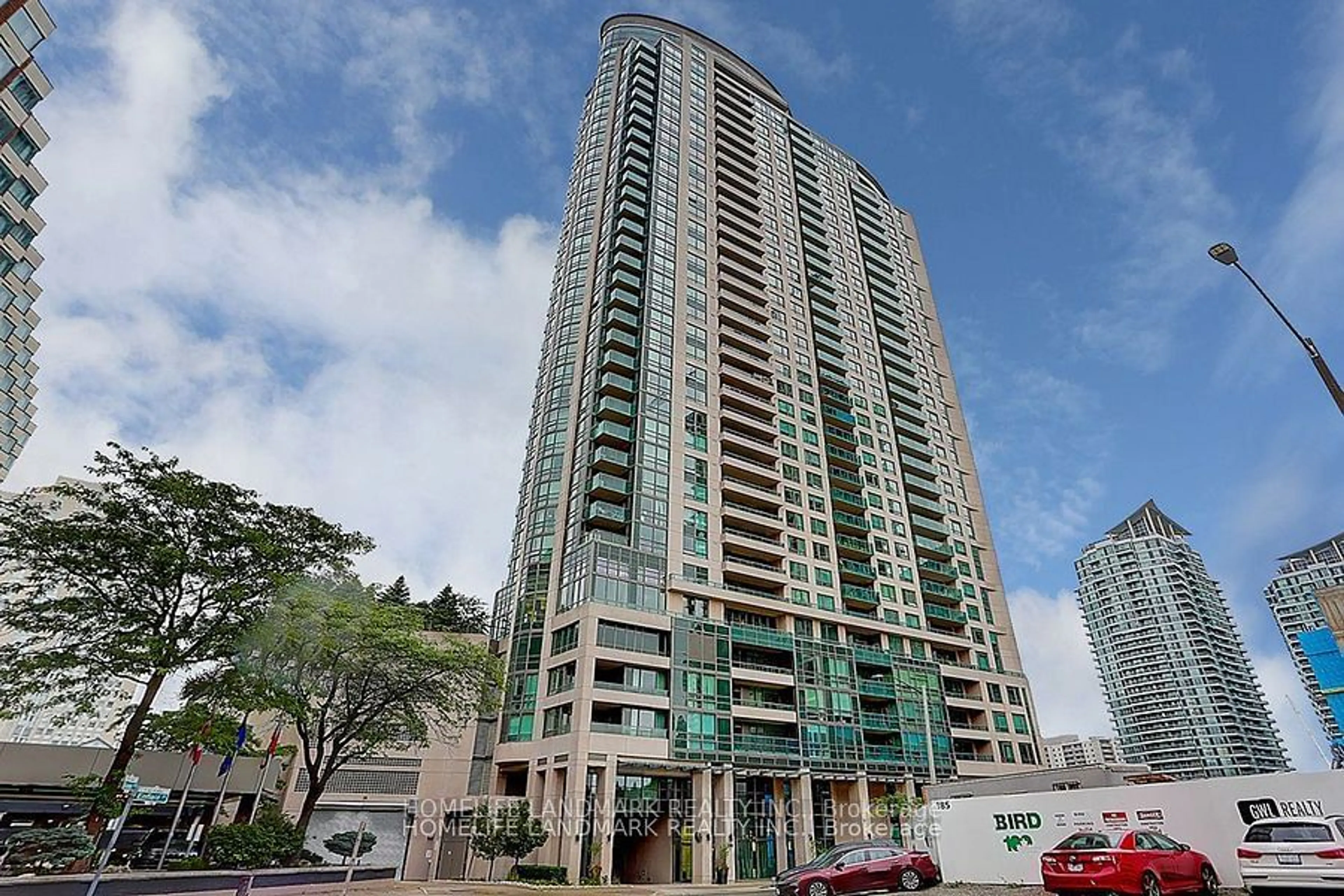 A pic from exterior of the house or condo for 208 Enfield Pl #2907, Mississauga Ontario L5B 0G8