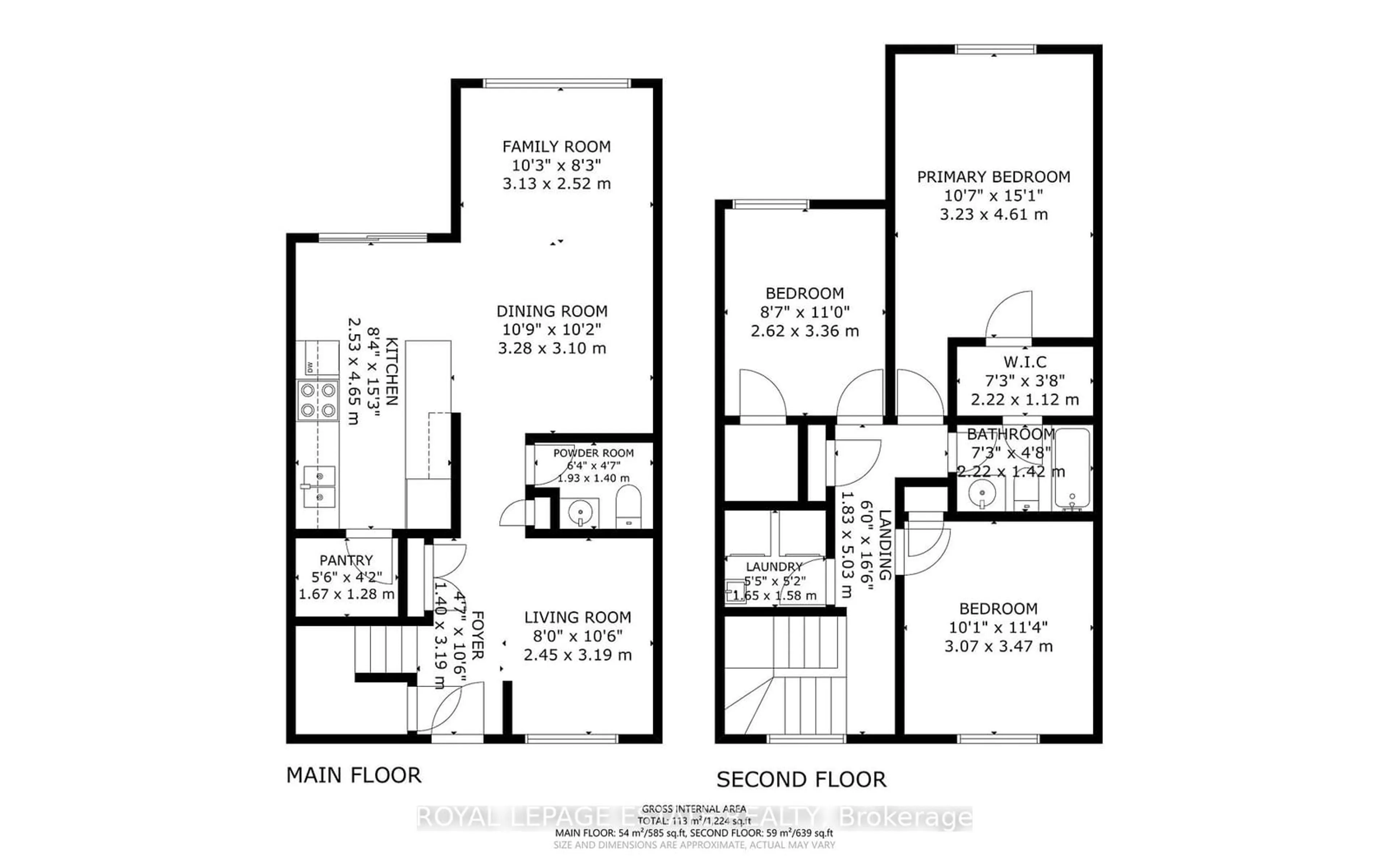 Floor plan for 2170 Bromsgrove Rd #201, Mississauga Ontario L5J 4J2