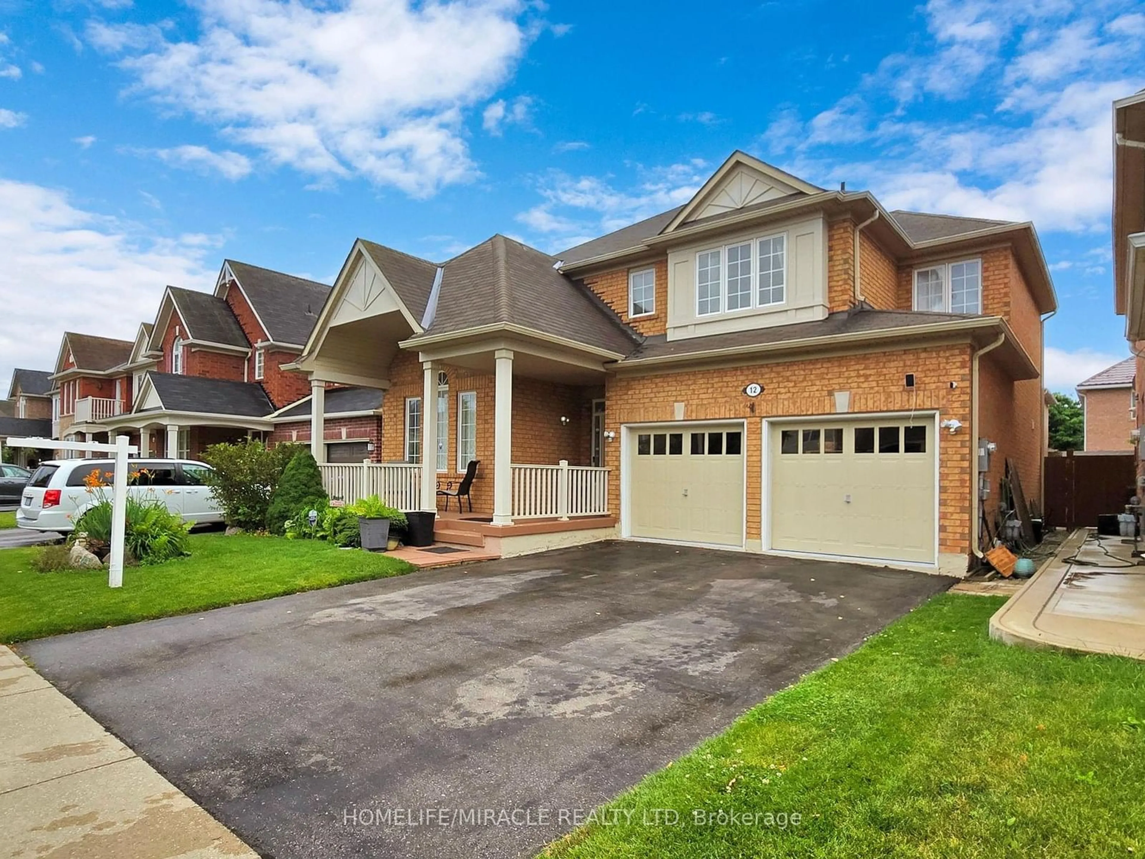 Frontside or backside of a home for 12 Bonavista Dr, Brampton Ontario L6X 0N2