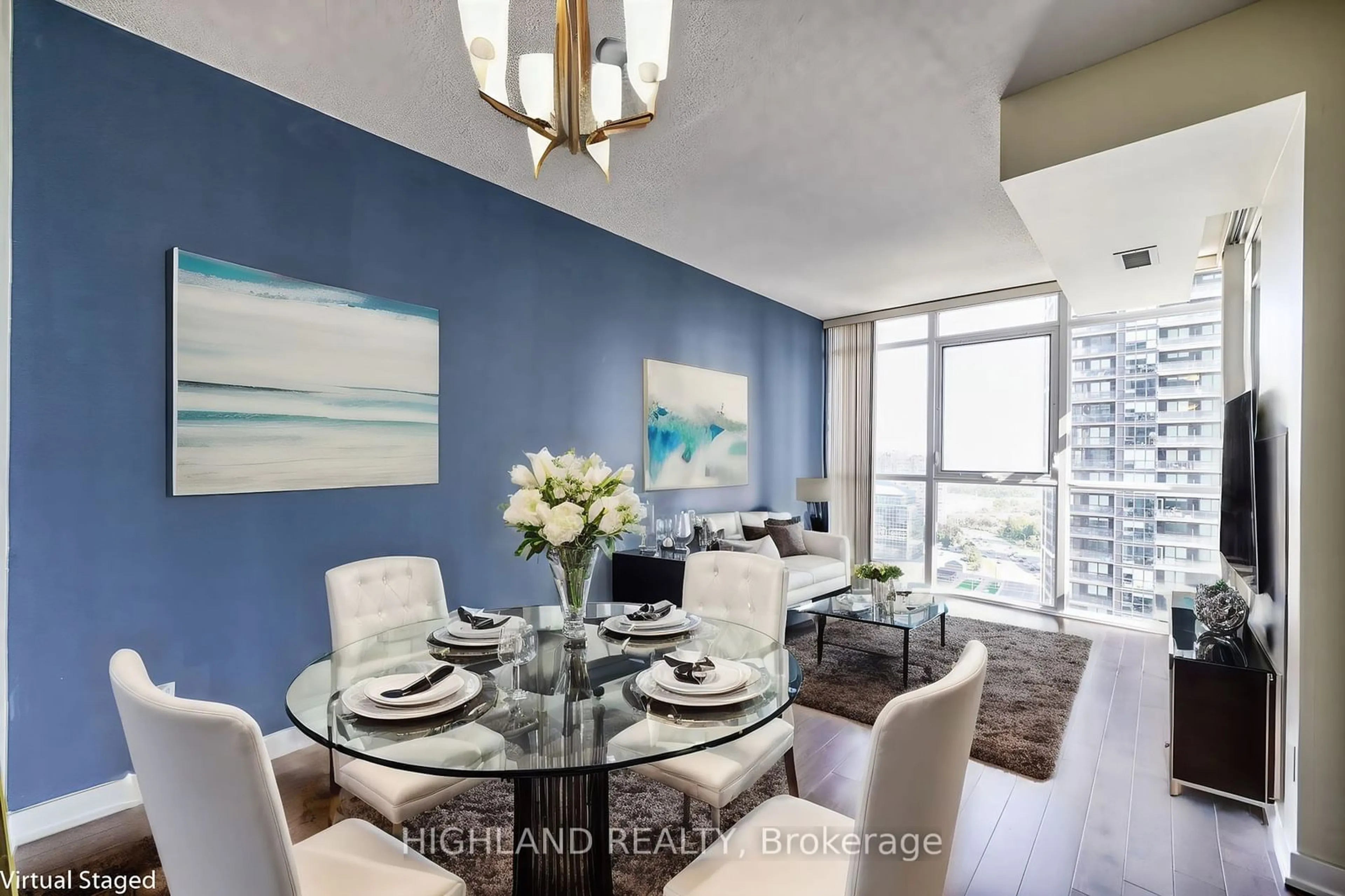 Dining room for 4070 Confederation Pkwy #1803, Mississauga Ontario L5B 0E9