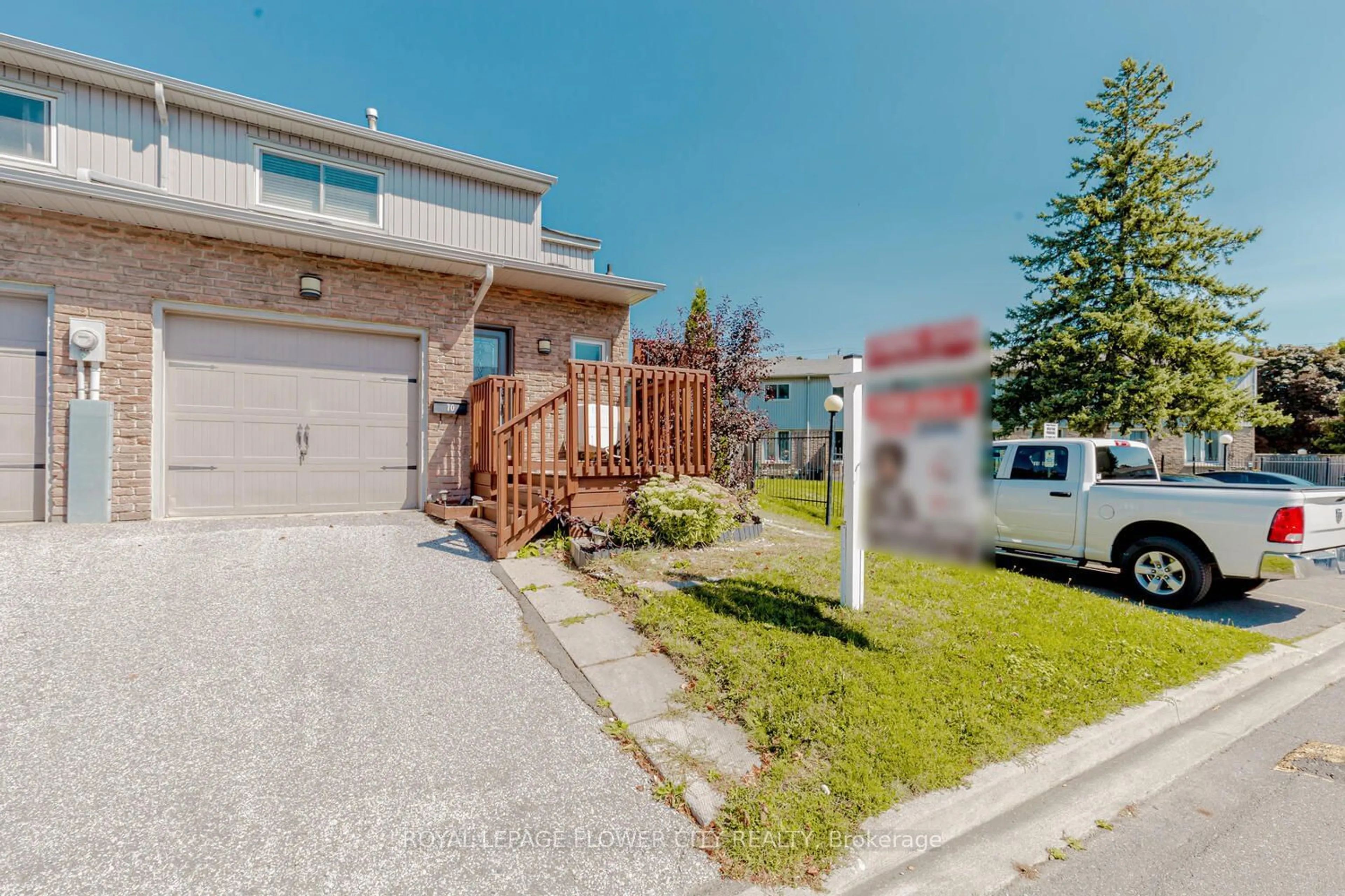 A pic from exterior of the house or condo, the street view for 399 Vodden St #70, Brampton Ontario L6V 3V1