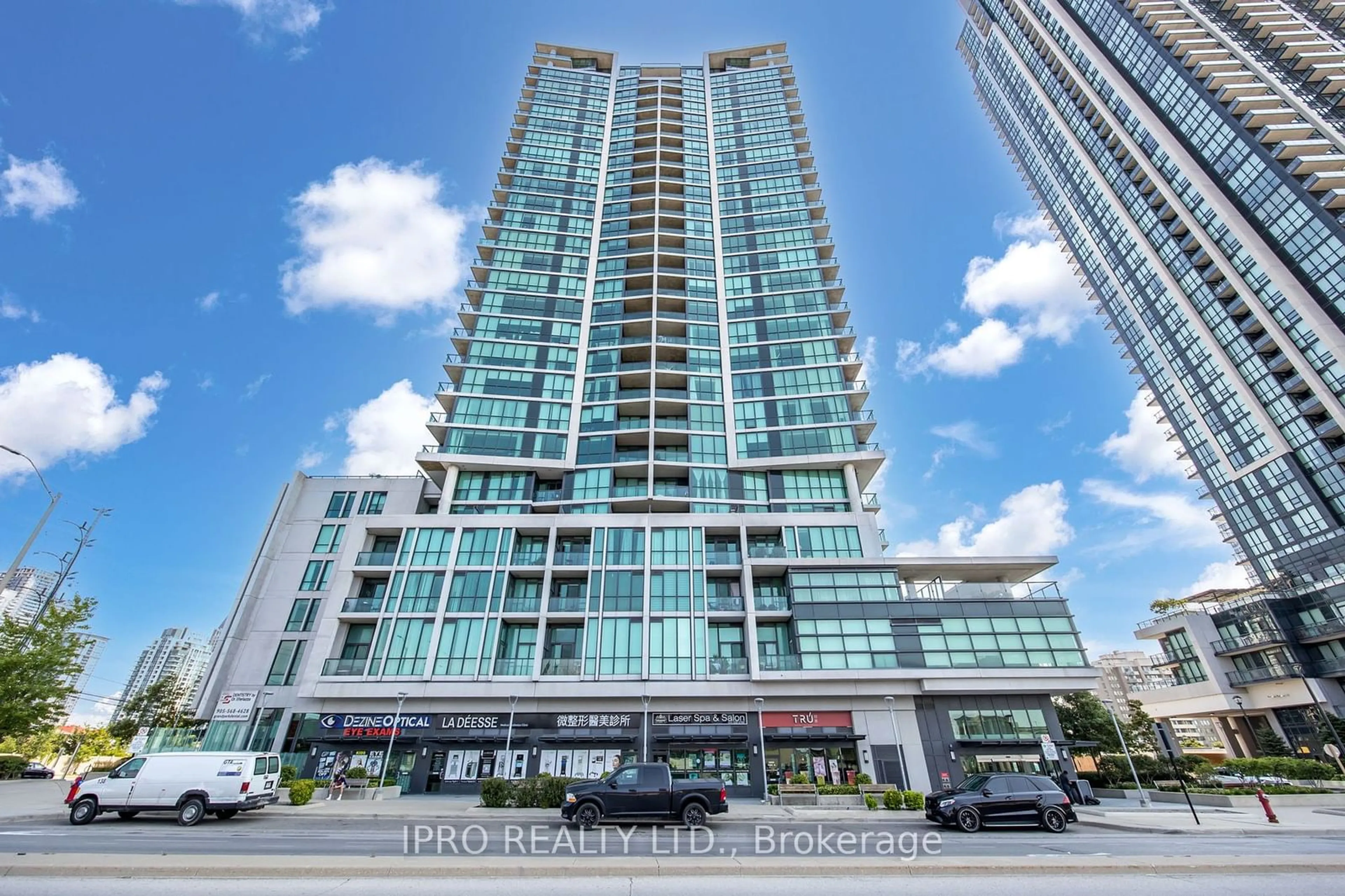 A pic from exterior of the house or condo for 3985 Grand Park Dr #1103, Mississauga Ontario L5B 0H8