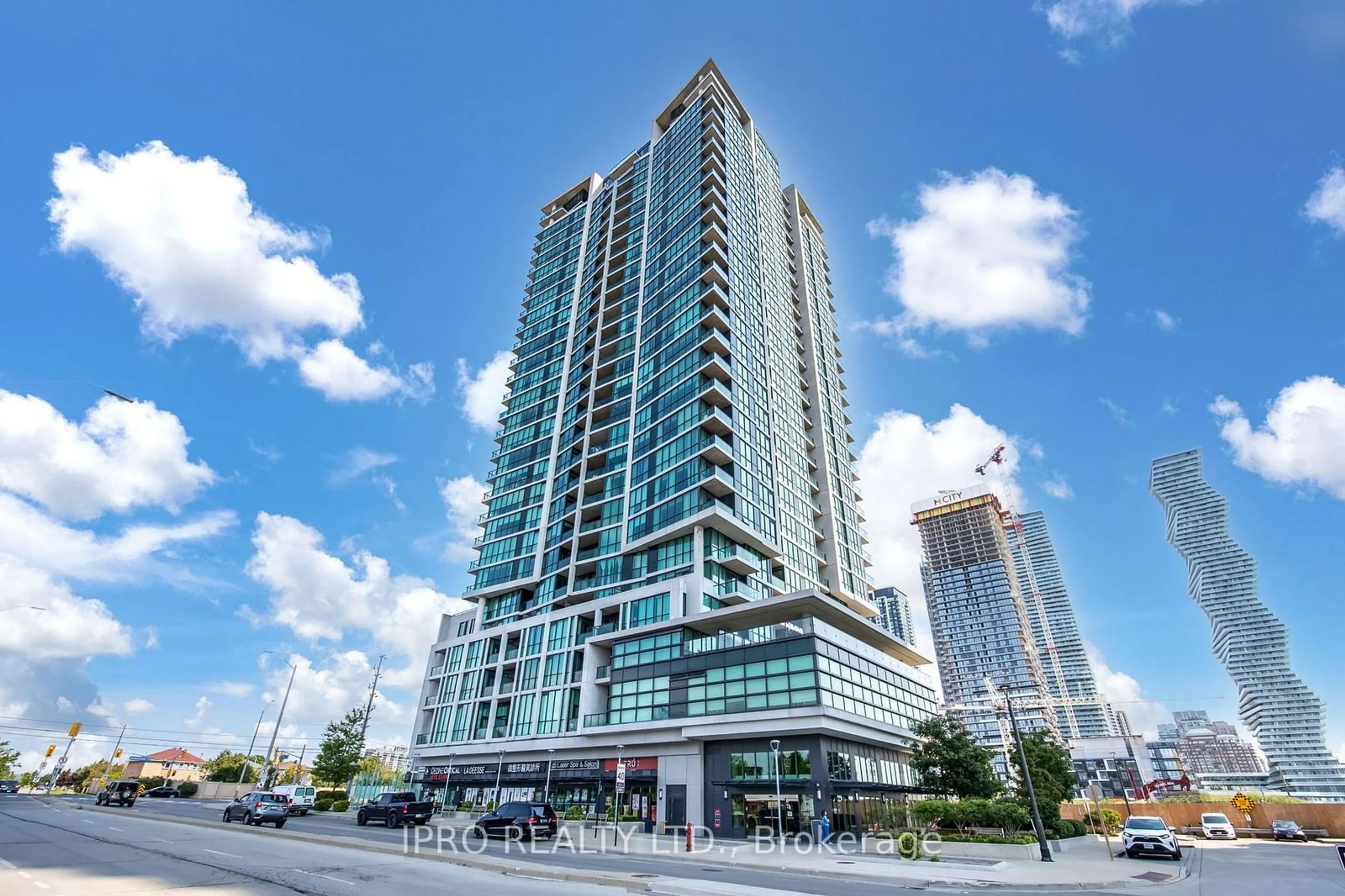 A pic from exterior of the house or condo for 3985 Grand Park Dr #1103, Mississauga Ontario L5B 0H8