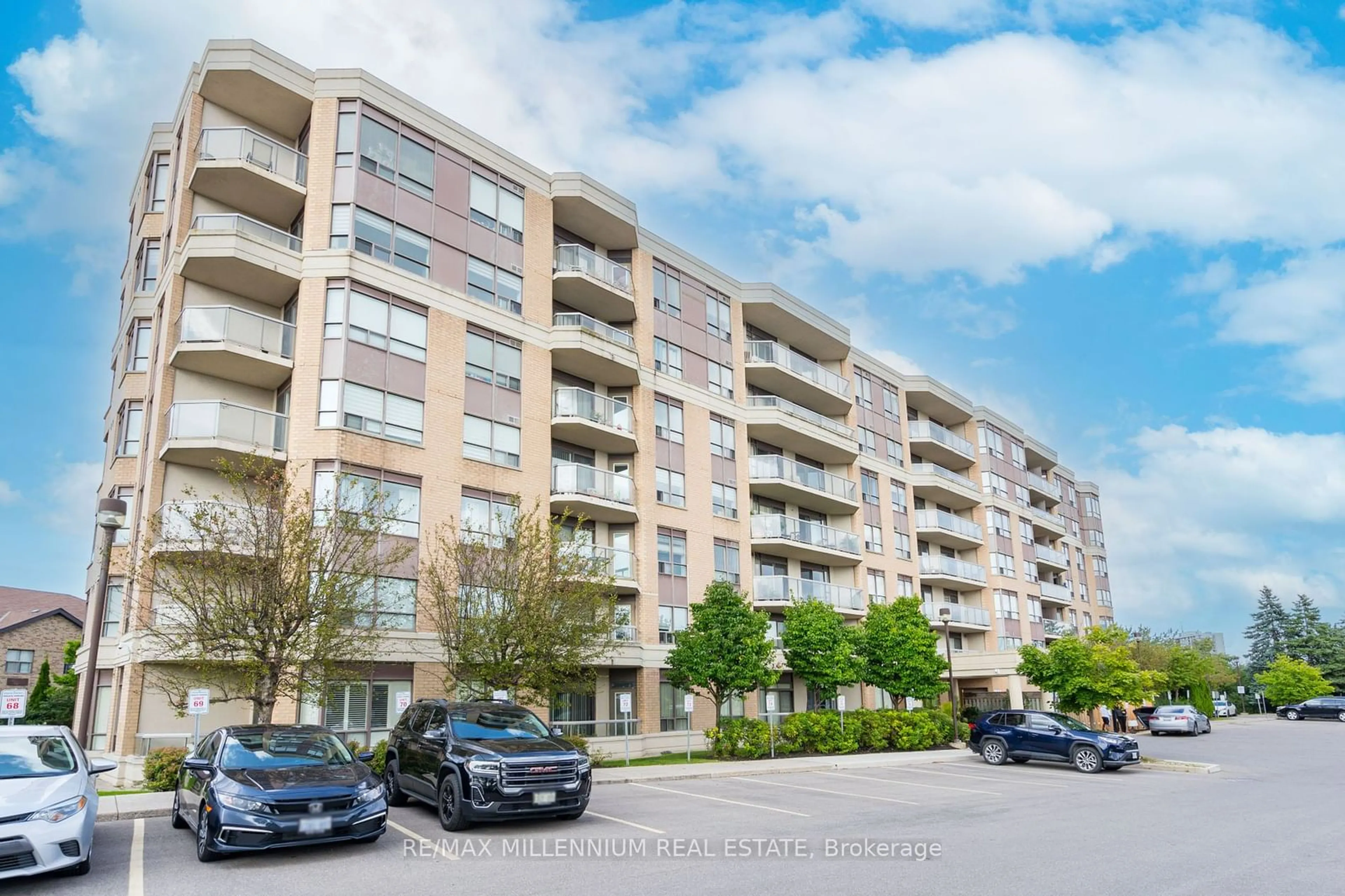 A pic from exterior of the house or condo for 300 Ray Lawson Blvd #107, Brampton Ontario L6Y 5H5