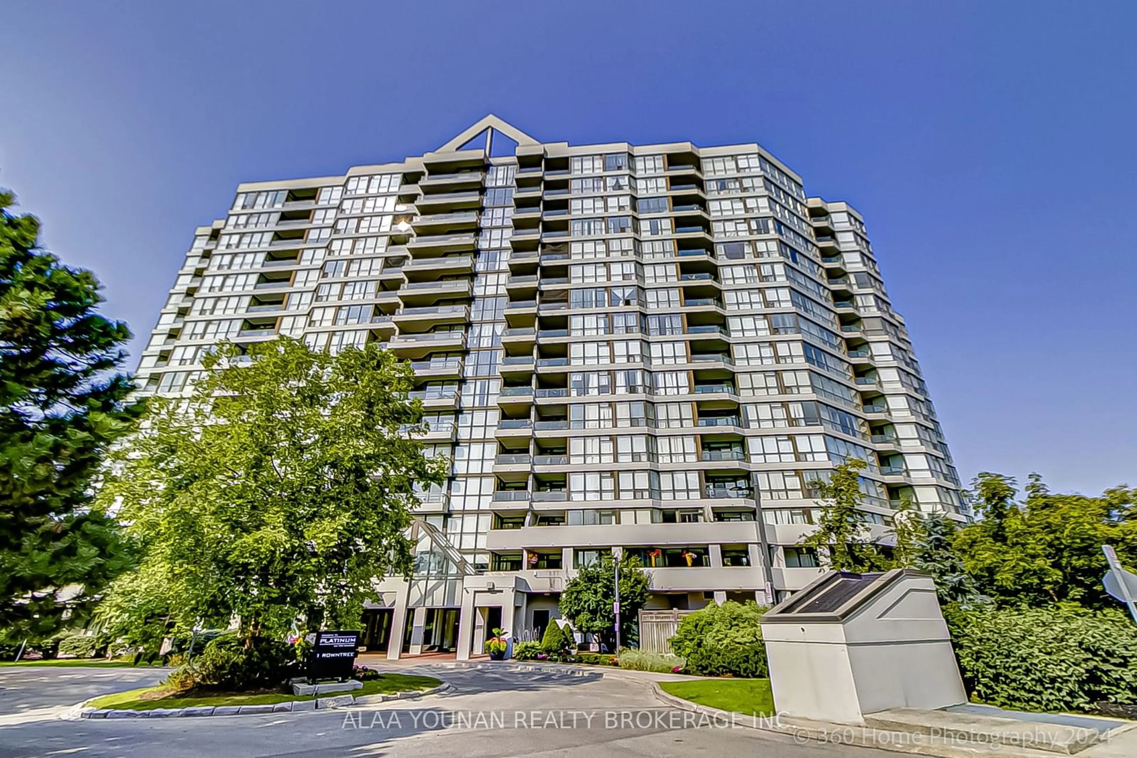 A pic from exterior of the house or condo for 1 Rowntree Rd #1206, Toronto Ontario M9V 5G7