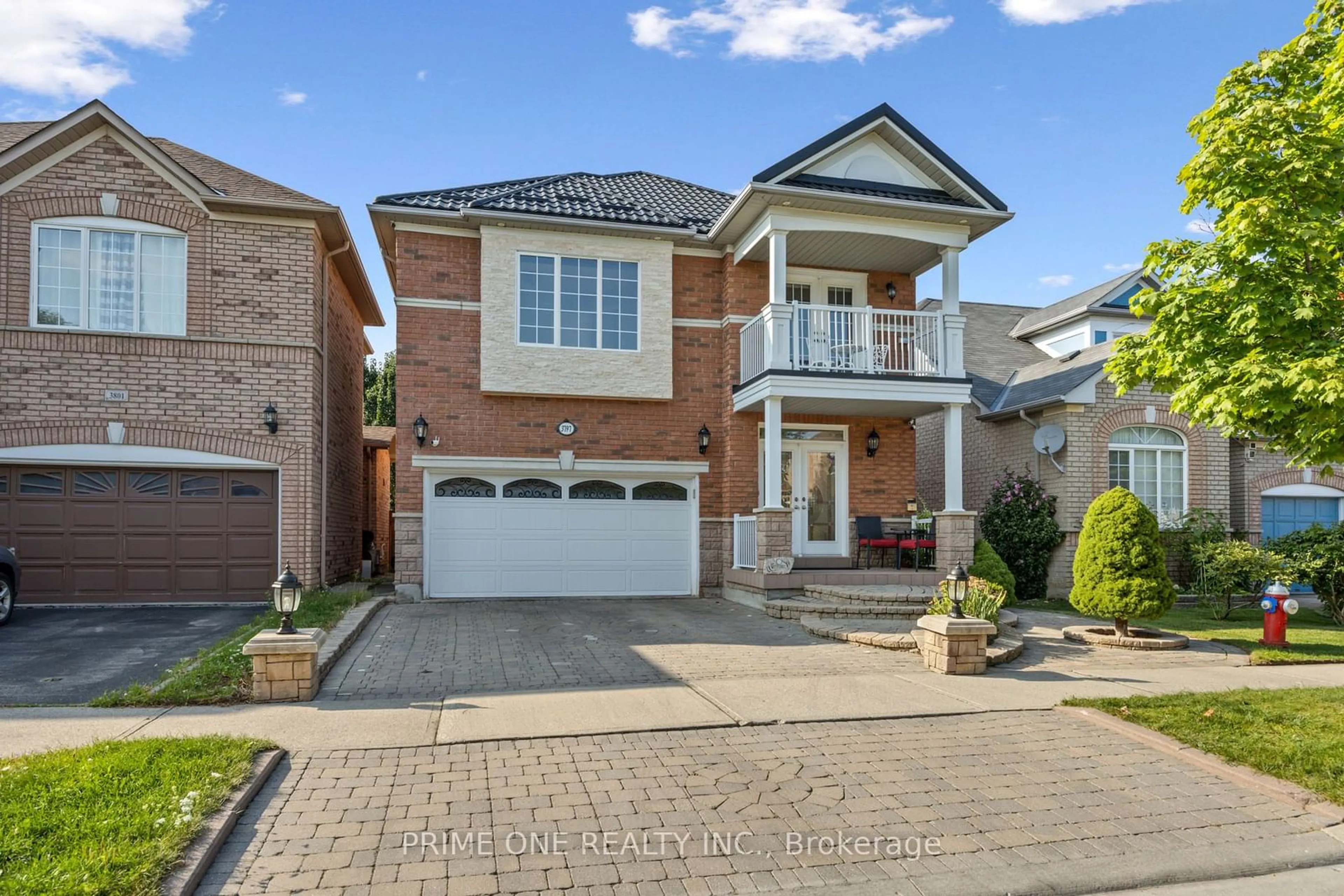 Home with brick exterior material for 3797 Barley Tr, Mississauga Ontario L5M 6X4