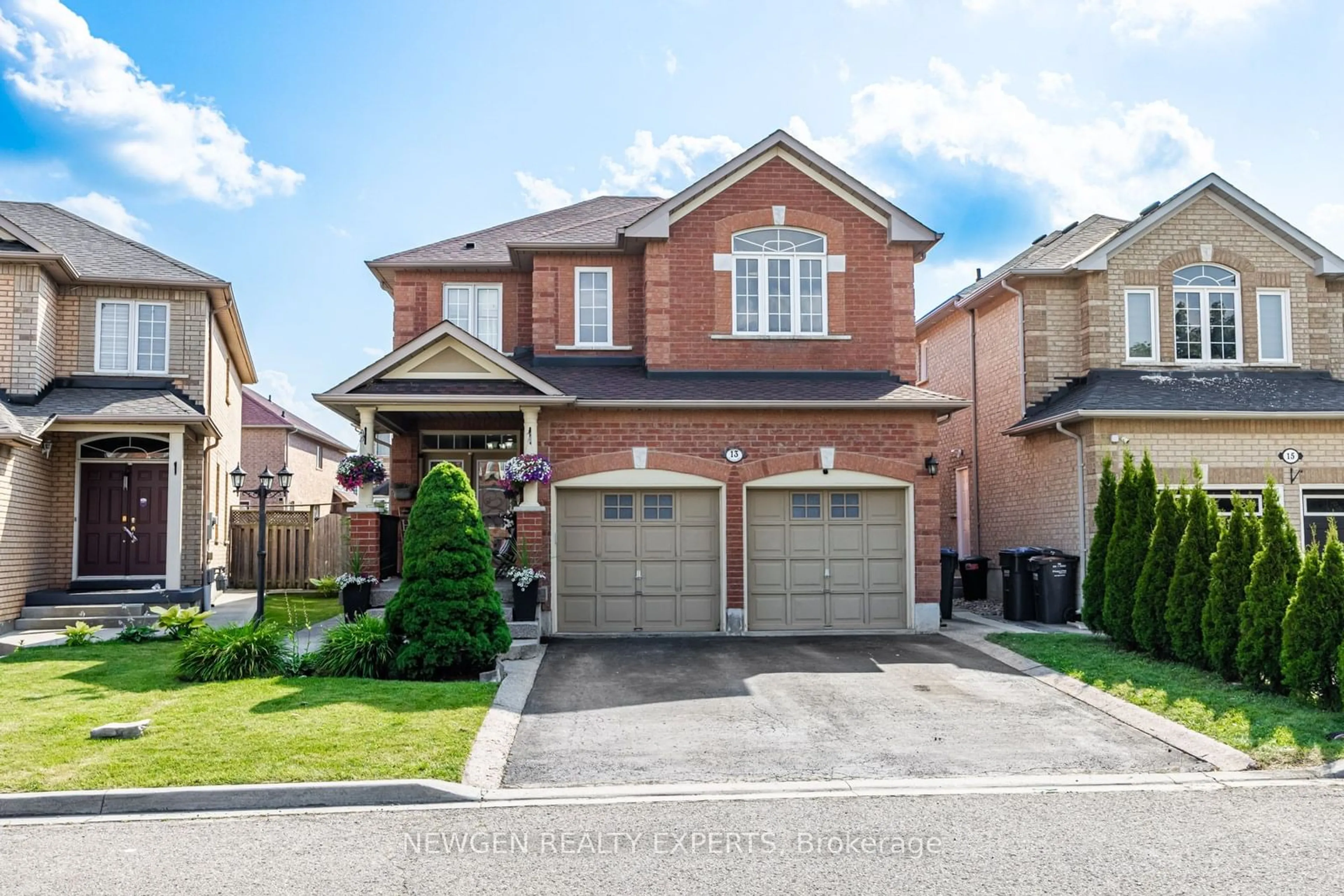 Home with brick exterior material for 13 Fallstar Cres, Brampton Ontario L7A 2J5