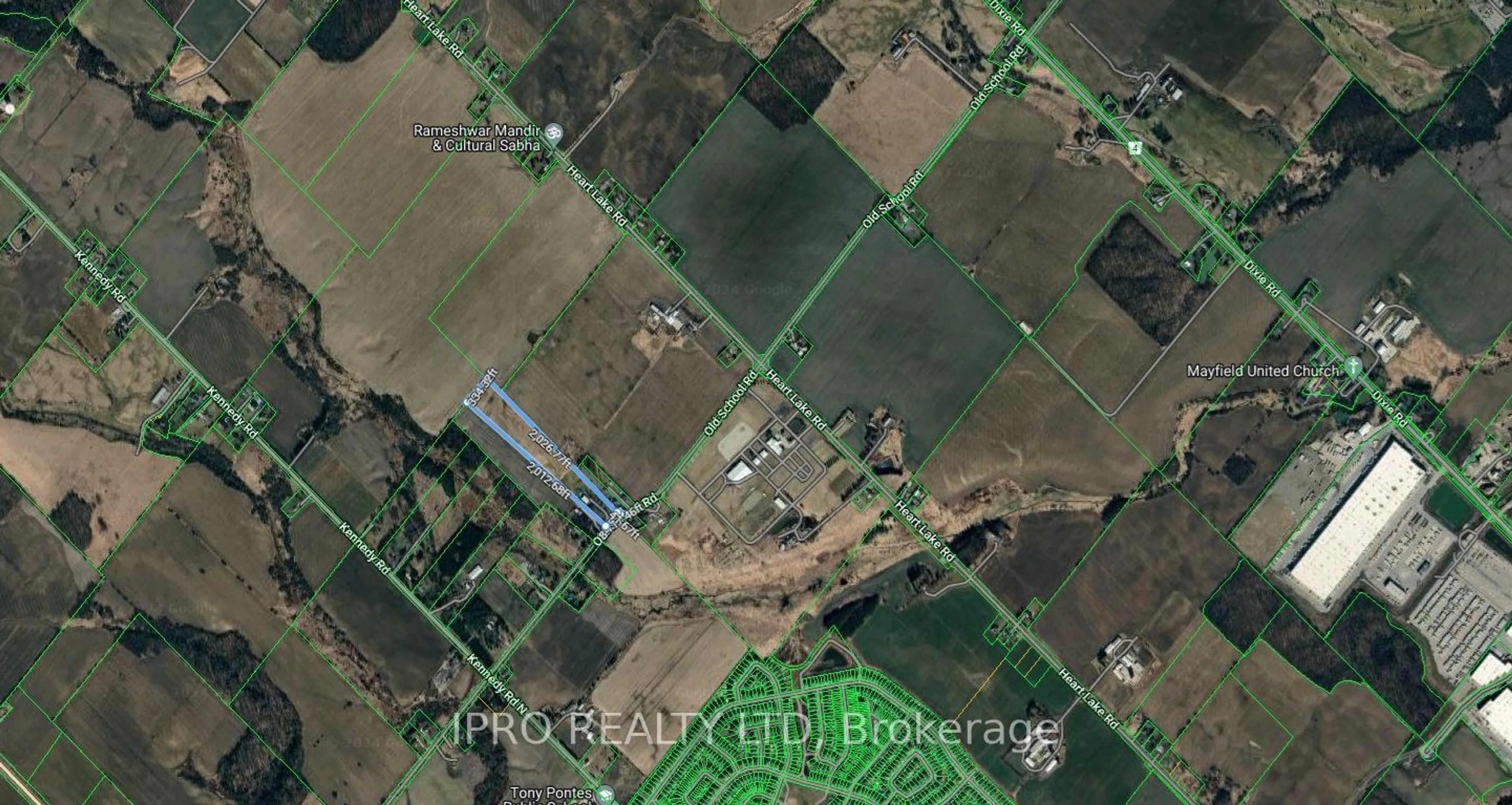 Picture of a map for 3736 Old School Rd, Caledon Ontario L0N 1K0