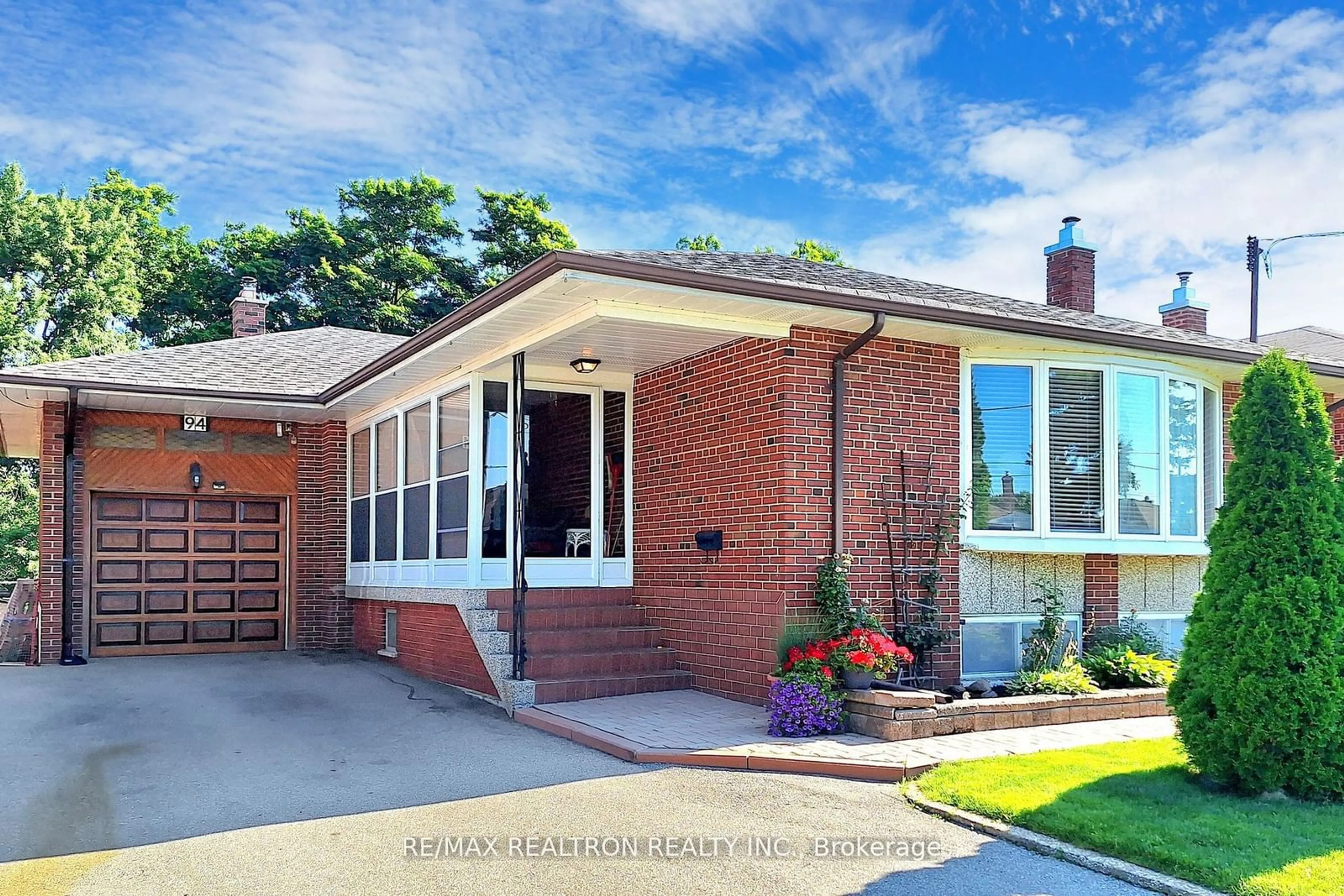 Home with brick exterior material for 94 Camborne Ave, Toronto Ontario M3M 2R4