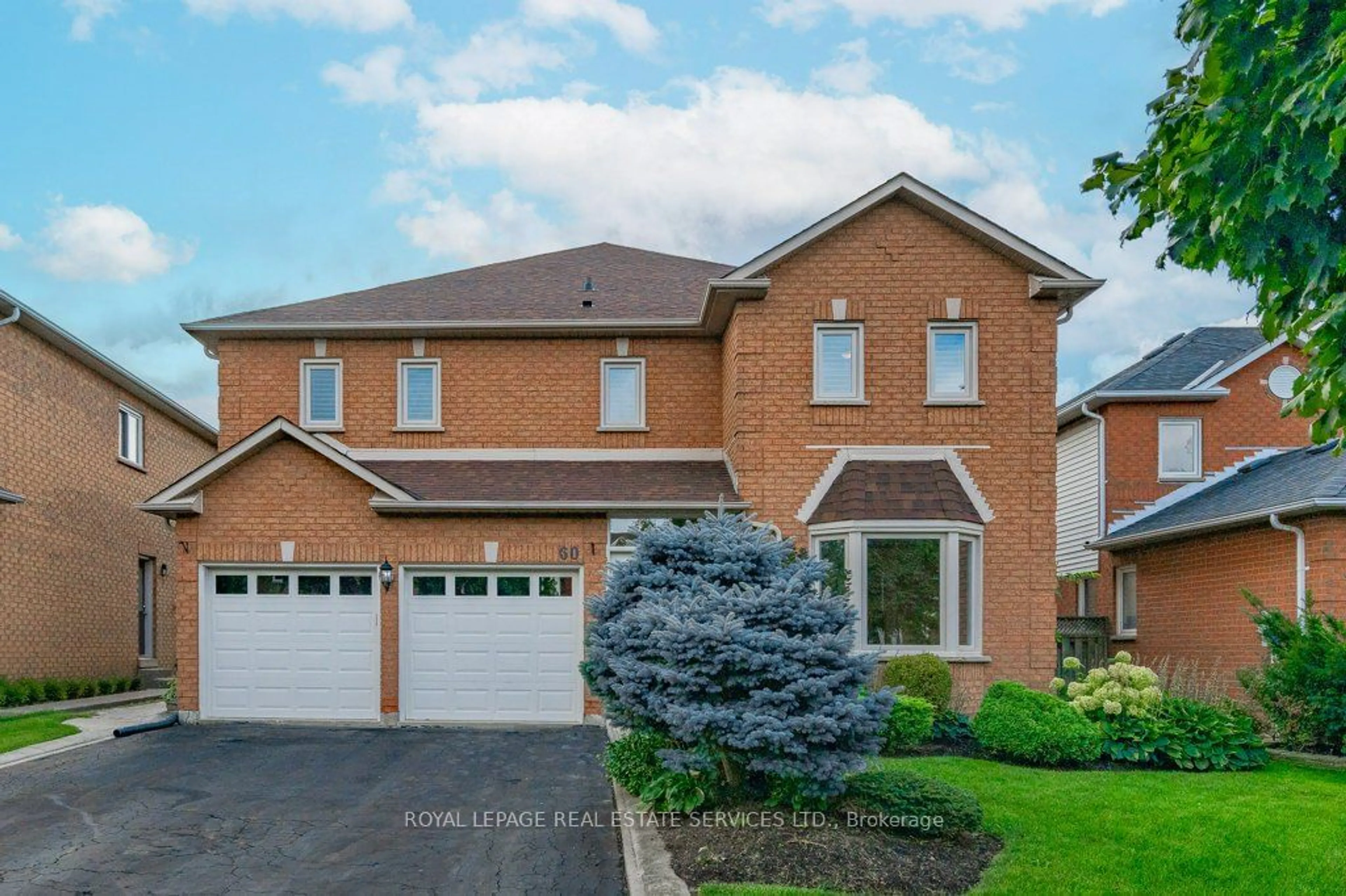 Home with brick exterior material for 60 River Glen Blvd, Oakville Ontario L6H 5Z6