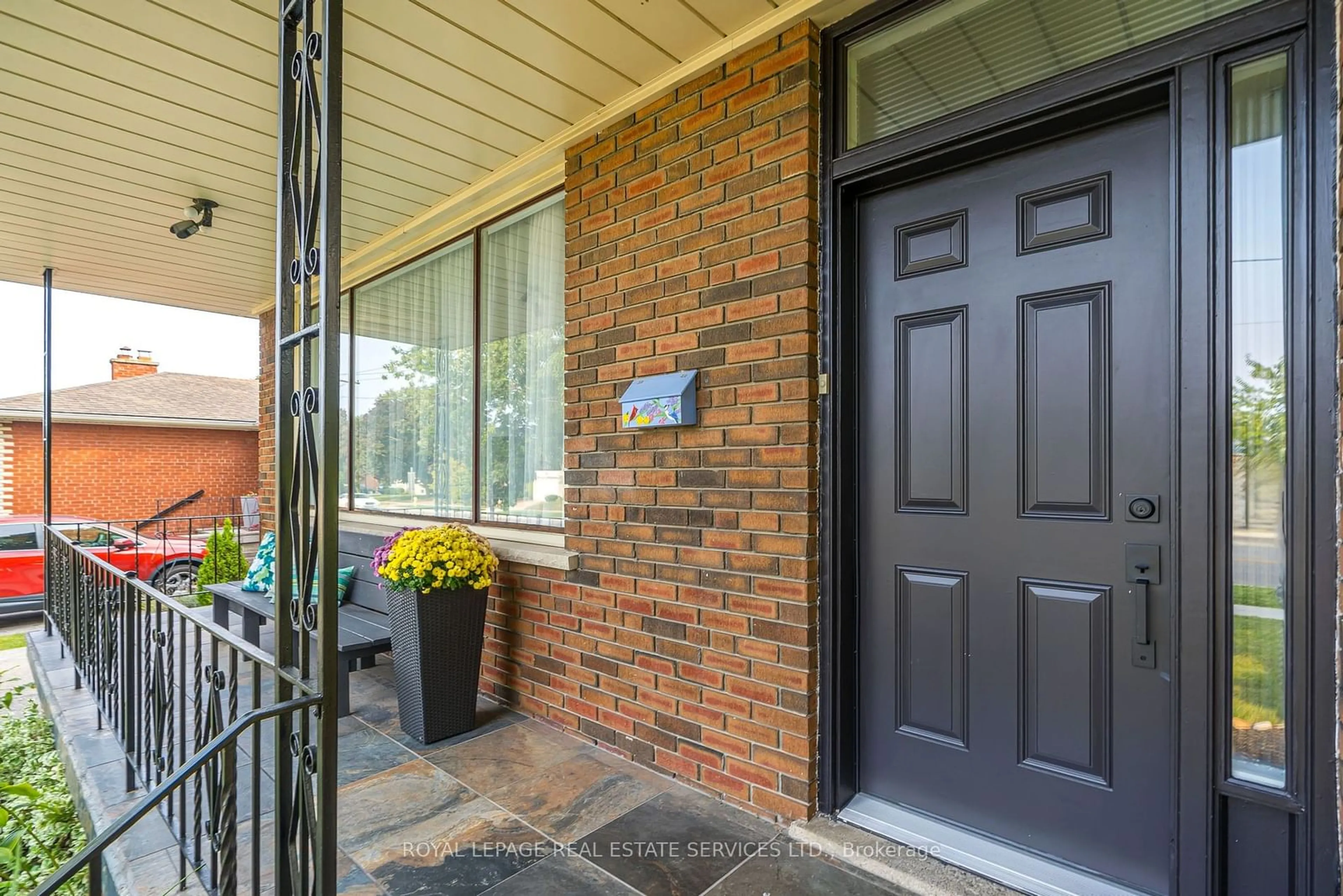 Home with brick exterior material for 200 Wellesworth Dr, Toronto Ontario M9C 4S1