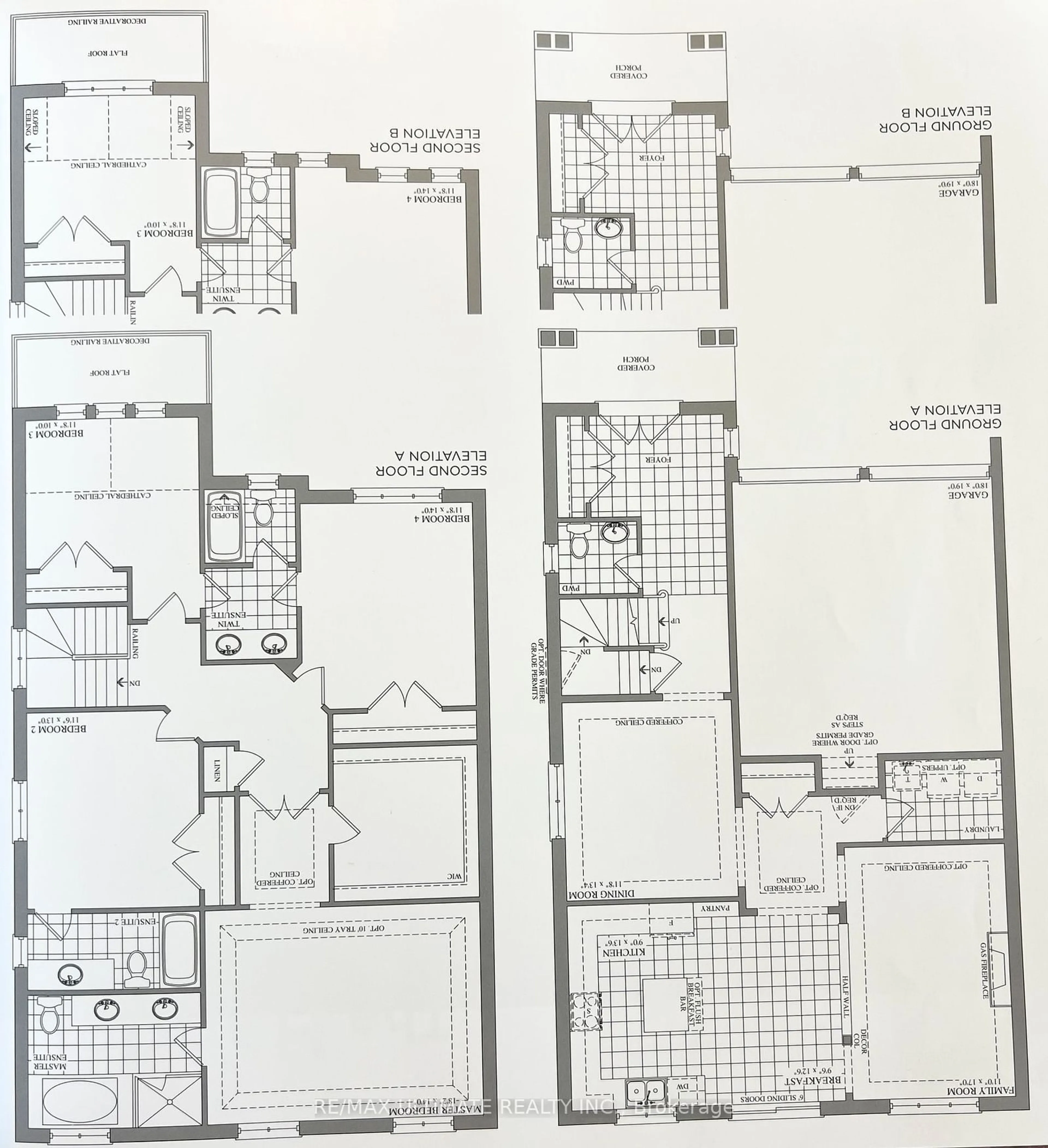 Floor plan for 36 Roulette Cres, Brampton Ontario L7A 0C3